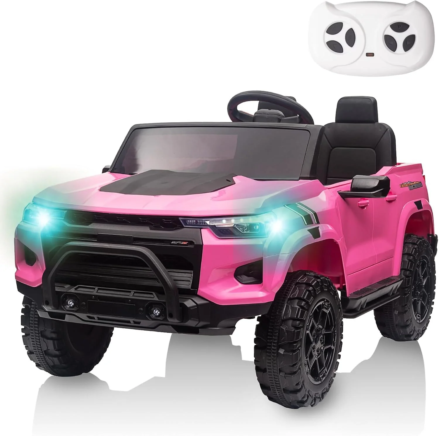 24V Kids Electric Ride-On Pickup Truck, 2-Seater with Parent Remote Control - Image 7