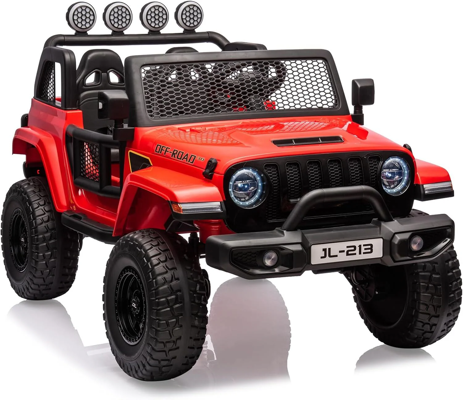 24V 2-Seater Electric Kids Ride-On Truck with Switchable 2WD/4WD and Remote Control - Image 8