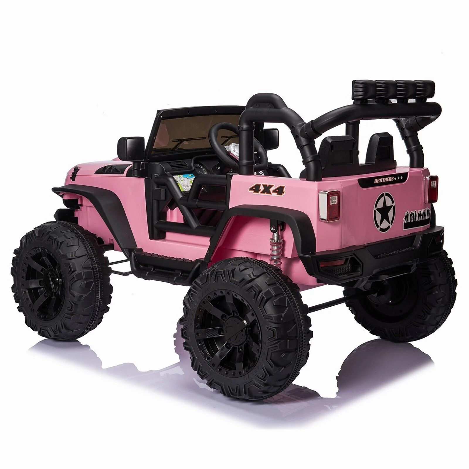 24V Electric Kids Ride-On Jeep Truck Car with 400W Motor, 2 Seats, LED Lights, and Music - Image 21