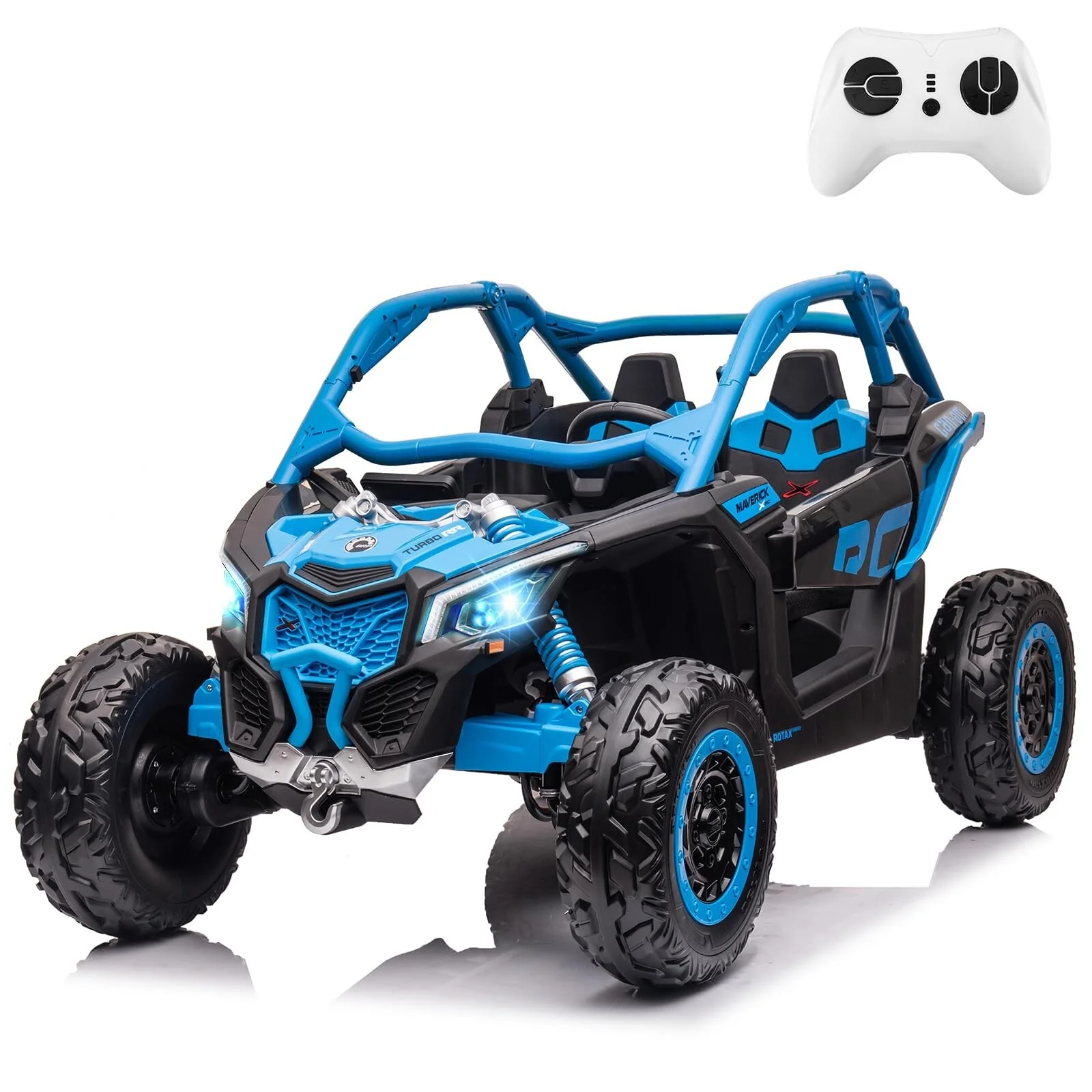 24V Electric Kids Ride-On 4 Wheeler UTV Off-Road Vehicle with Remote Control - Image 6