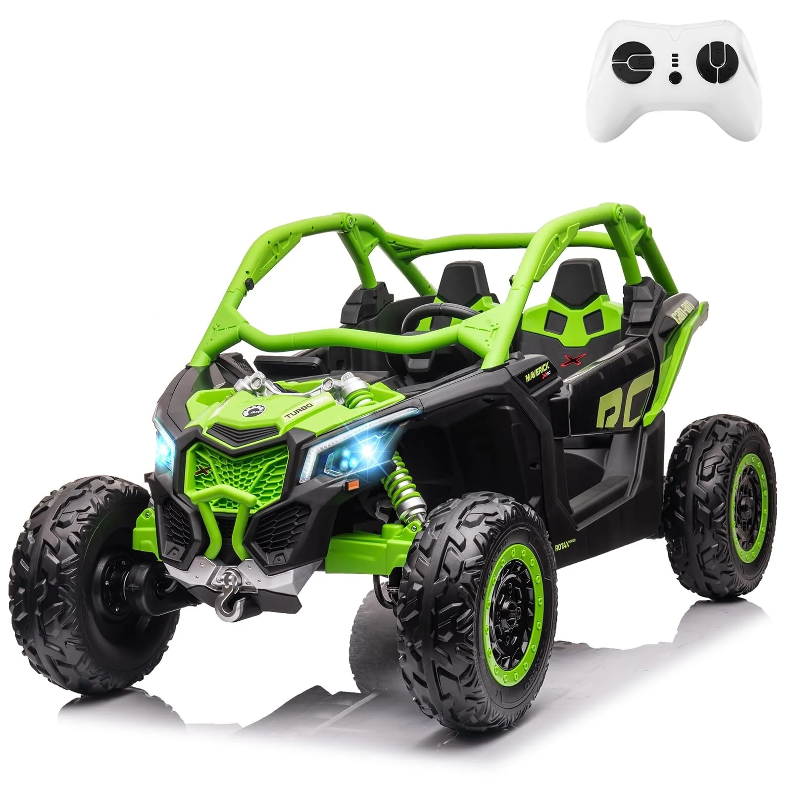 24V Electric Kids Ride-On 4 Wheeler UTV Off-Road Vehicle with Remote Control - Image 7