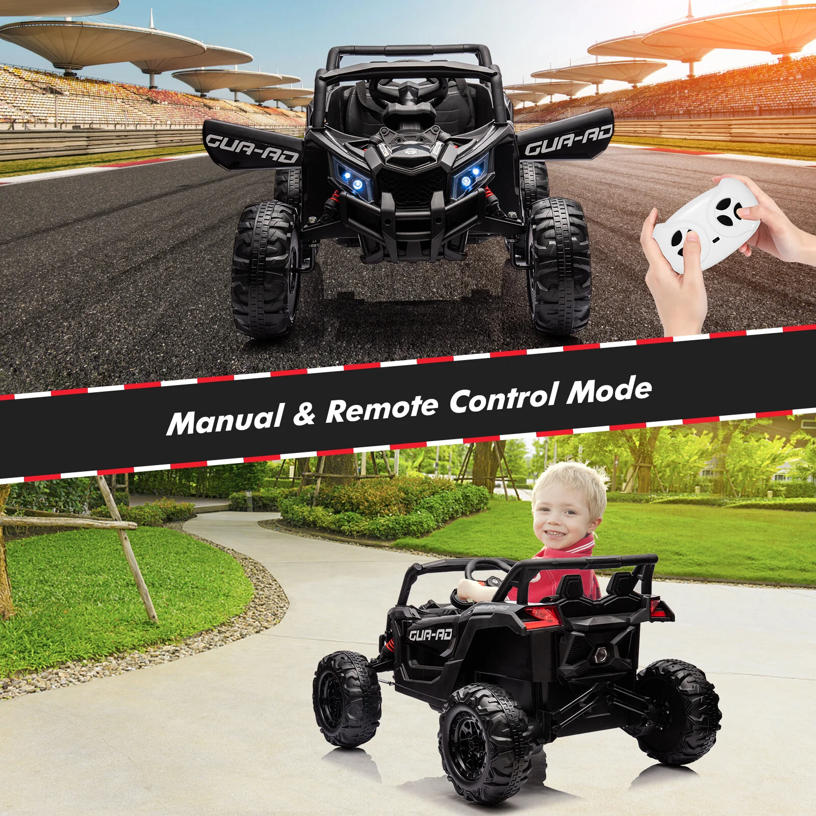 24V Kids Electric Ride-On UTV Car Toy 4-Wheeler Off-Road with Remote Control - Image 13