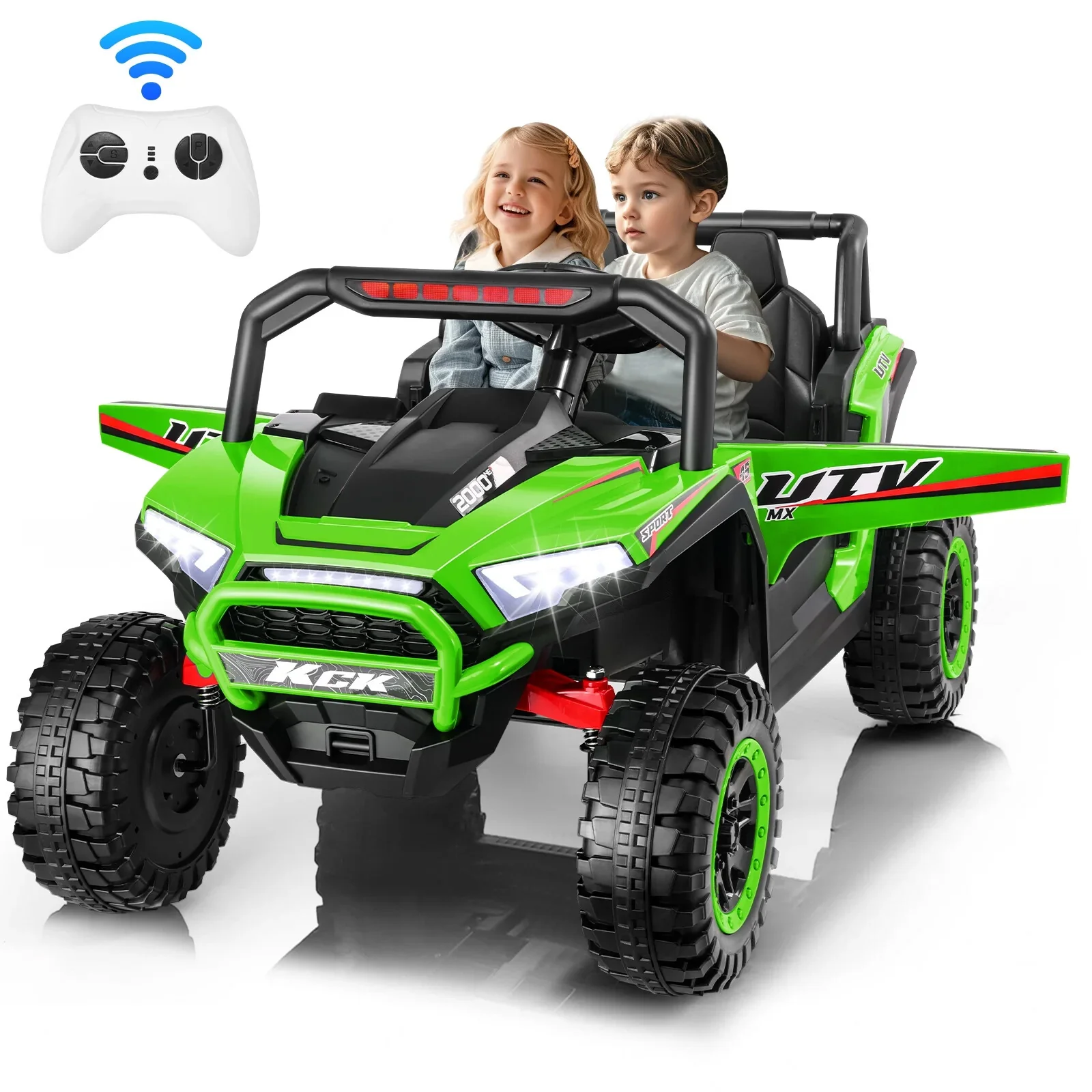 24V Kids Electric Ride-On UTV Car 4-Wheeler Off-Road with Remote Control - Image 13
