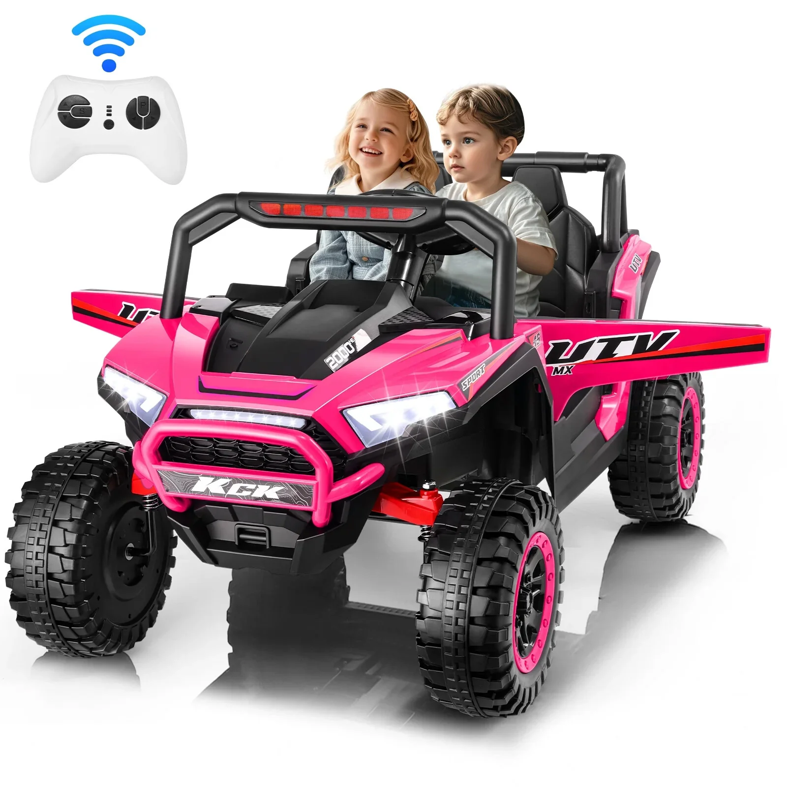 24V Kids Electric Ride-On UTV Car 4-Wheeler Off-Road with Remote Control - Image 2