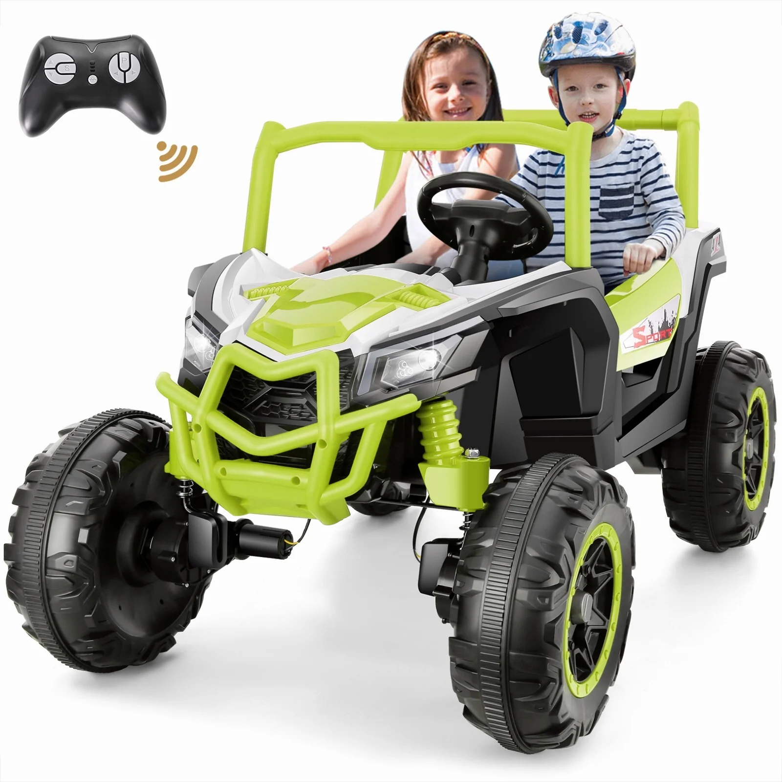 24V Kids Electric Ride-On UTV Car 4-Wheeler Off-Road Vehicle with Remote Control - Image 20