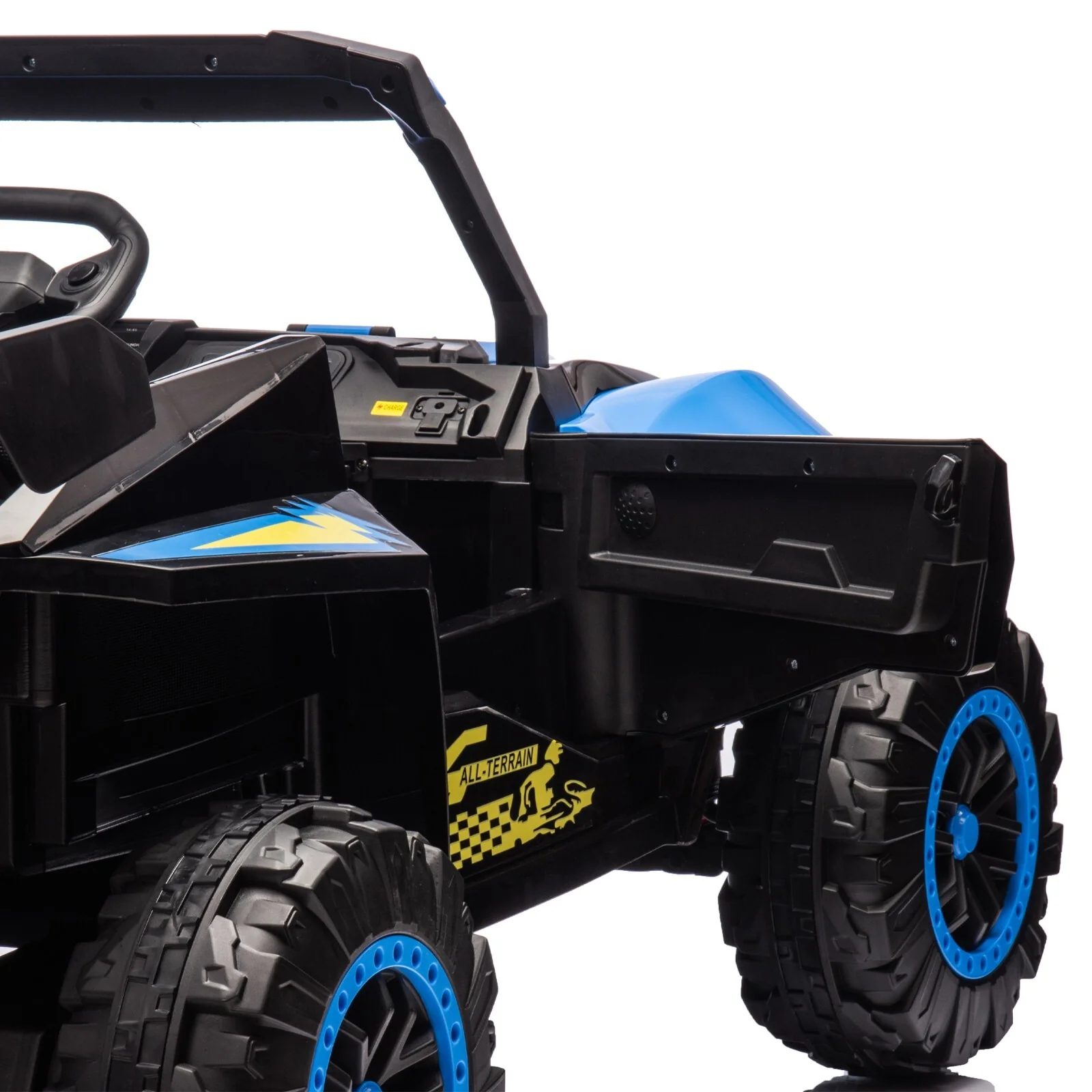 24V Kids Electric Ride-On 4-Wheeler Off-Road UTV Toy with Remote Control Blue - Image 16
