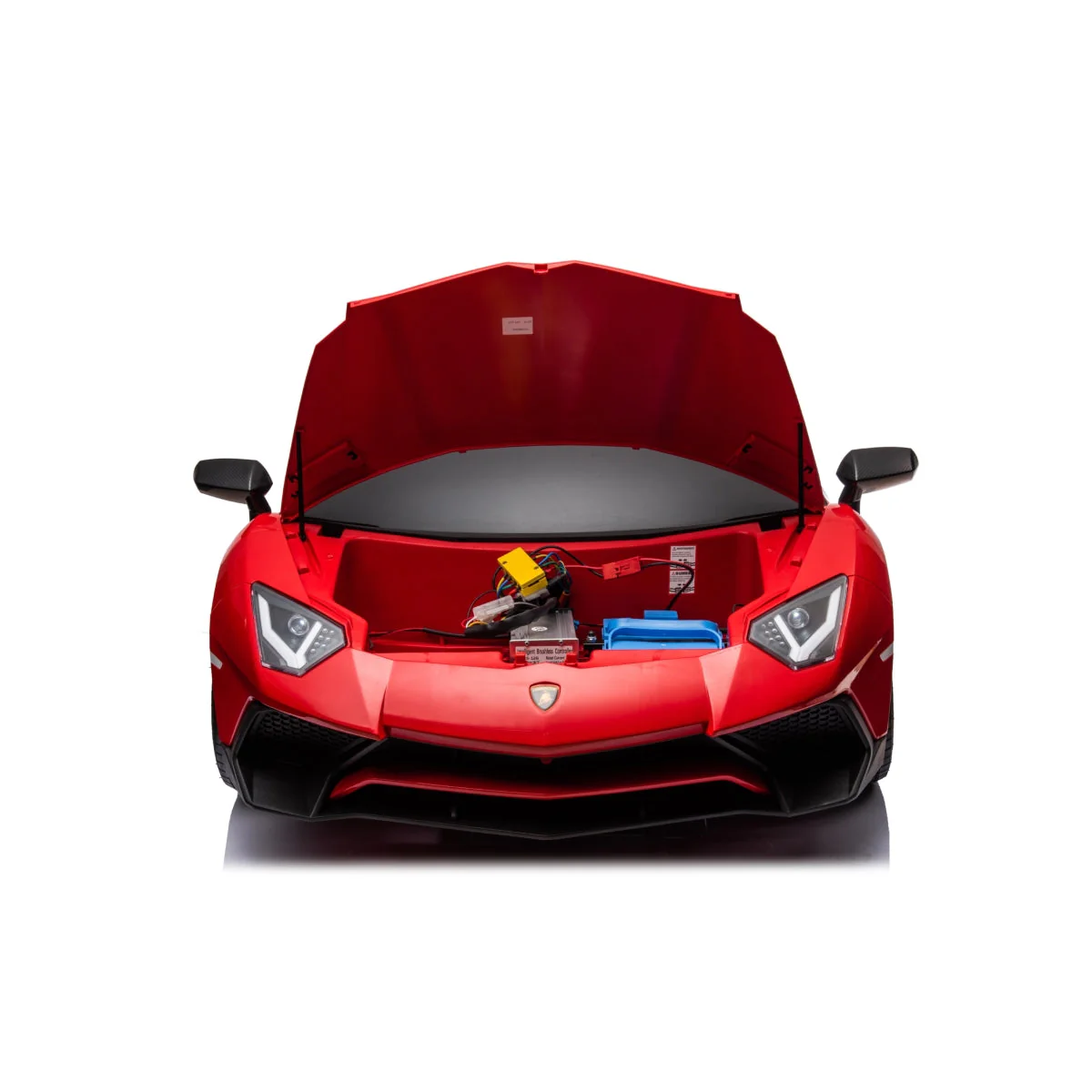 24V Lamborghini Aventador 2 Seater Ride On Car for Kids: Advanced Brushless Motor & Differential for High-Octane Fun - Image 20