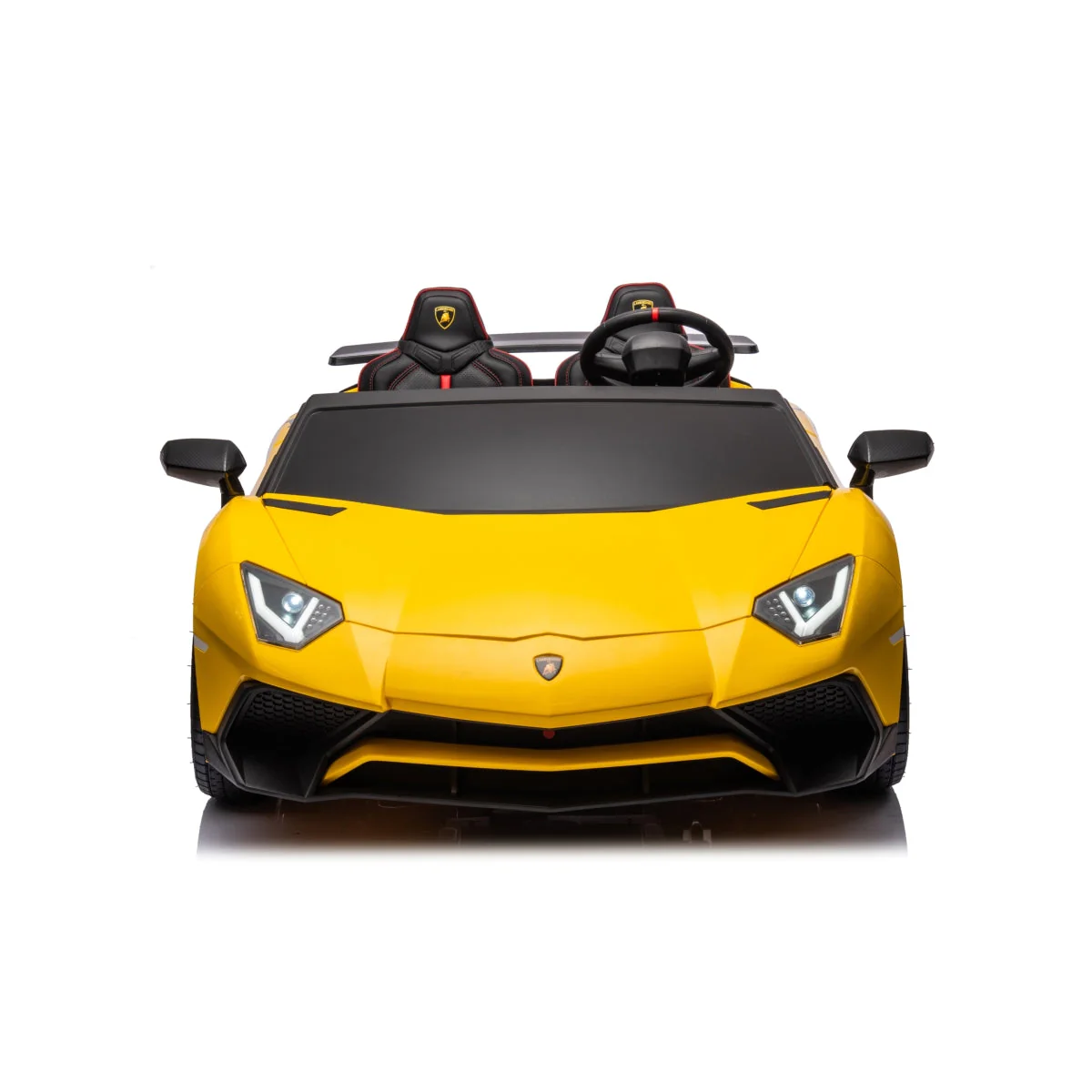 24V Lamborghini Aventador 2 Seater Ride On Car for Kids: Advanced Brushless Motor & Differential for High-Octane Fun - Image 34