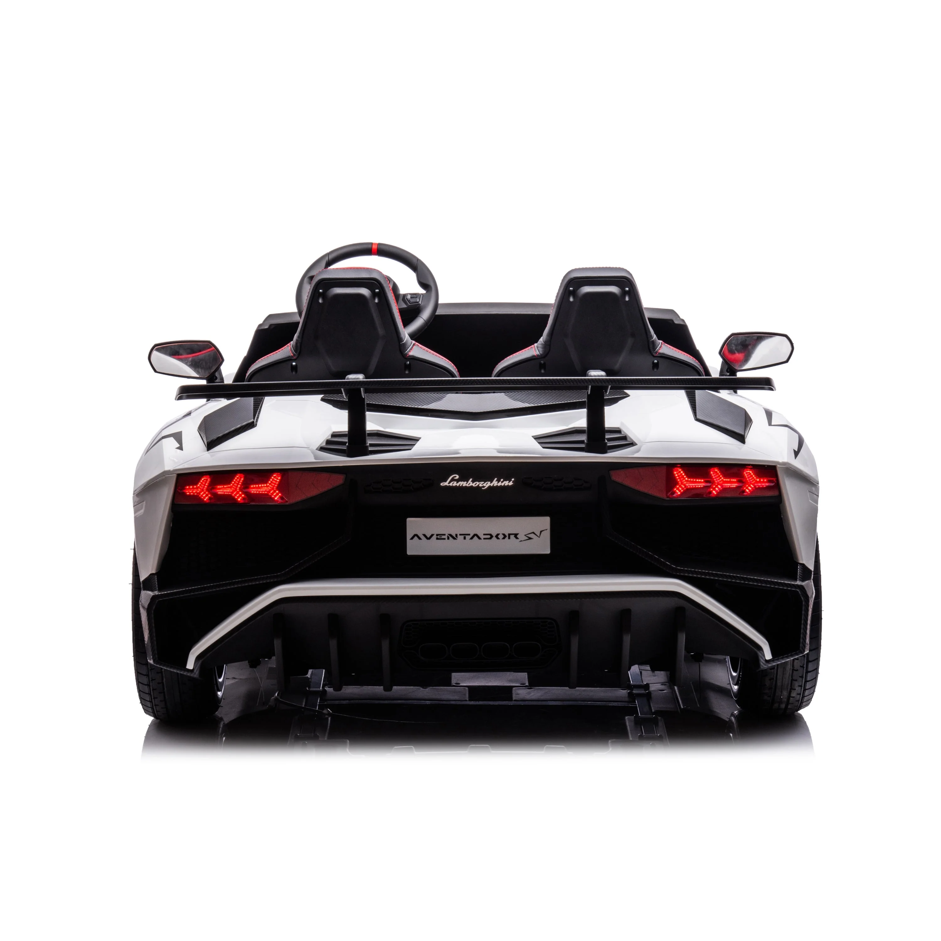 24V Lamborghini Aventador 2 Seater Ride On Car for Kids: Advanced Brushless Motor & Differential for High-Octane Fun - Image 53