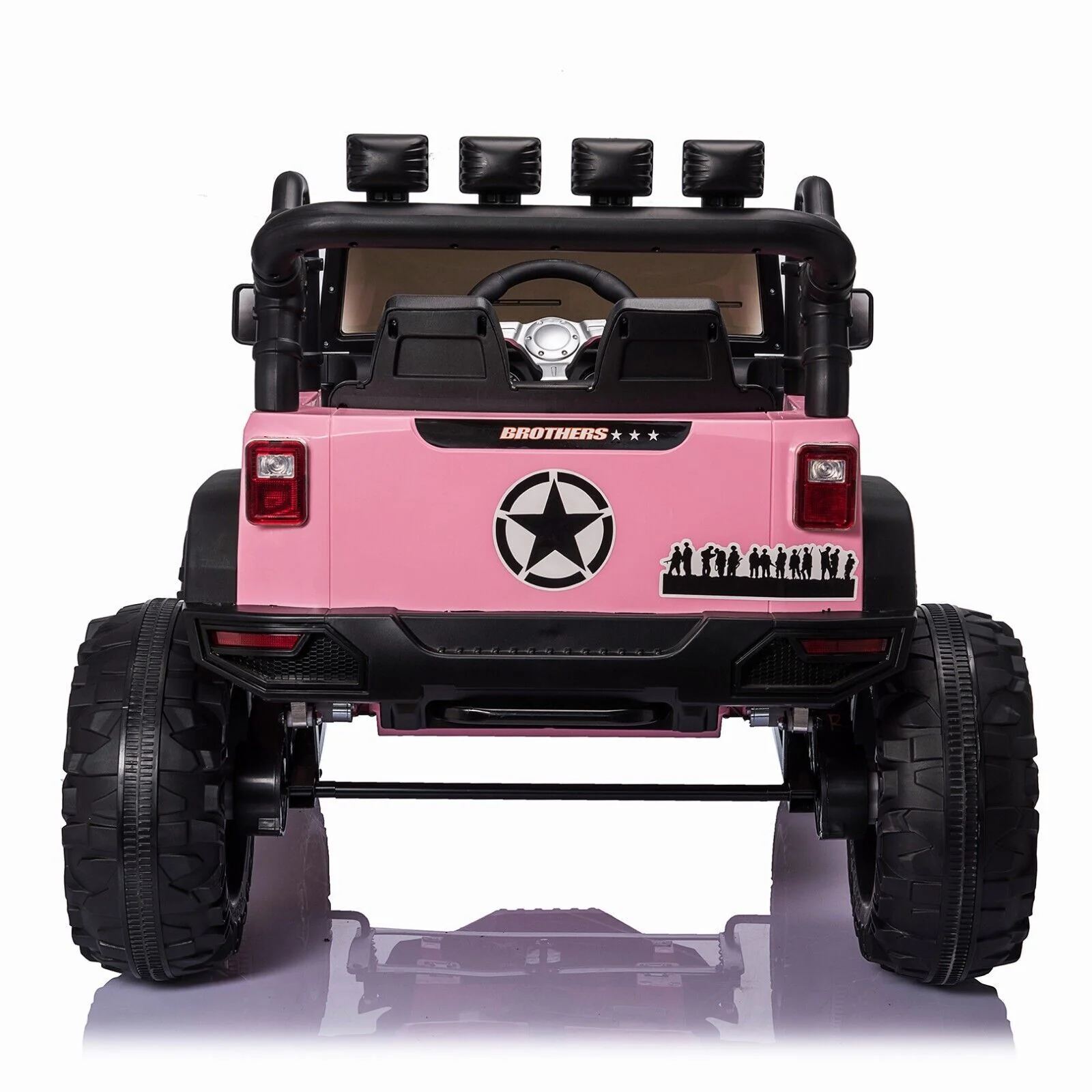 24V Large Kids Electric Ride-On Truck with Parental Remote Control and 2 Seats - Image 22