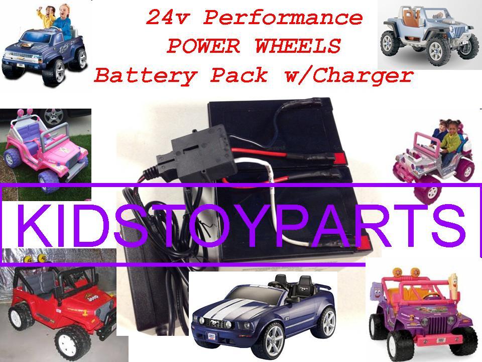 24V Long Run Conversion Kit with Power Wheels Battery and Charger
