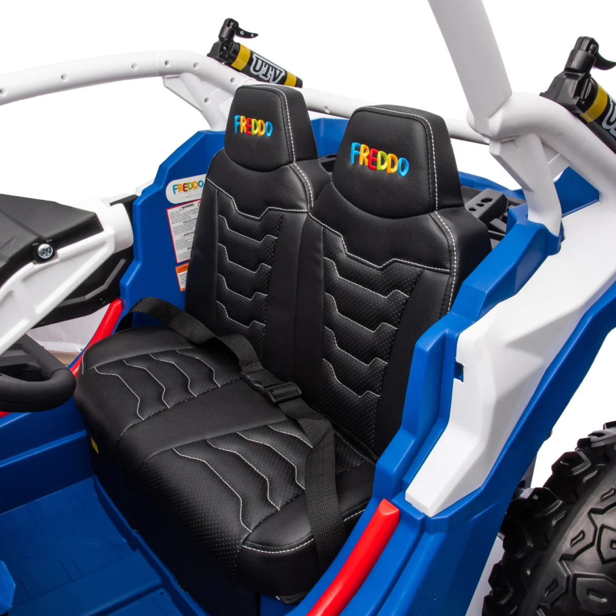 24V Magic Cars Storm Police UTV 2-Seater for Kids with Lights & Sirens for Action-Packed Adventures - Image 12