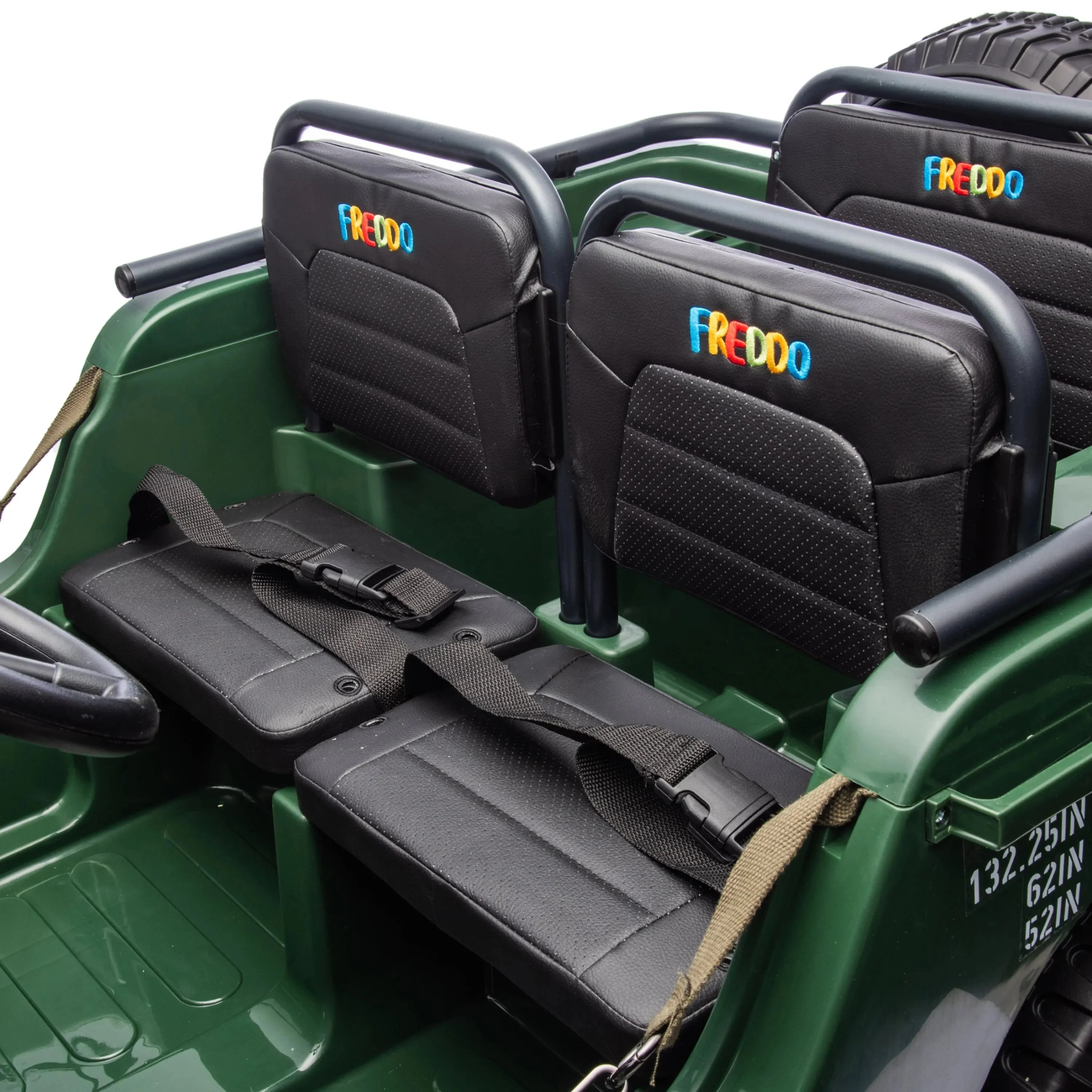 24V Magic Cars Military Willy Jeep 3 Seater Electric Ride on - Image 11
