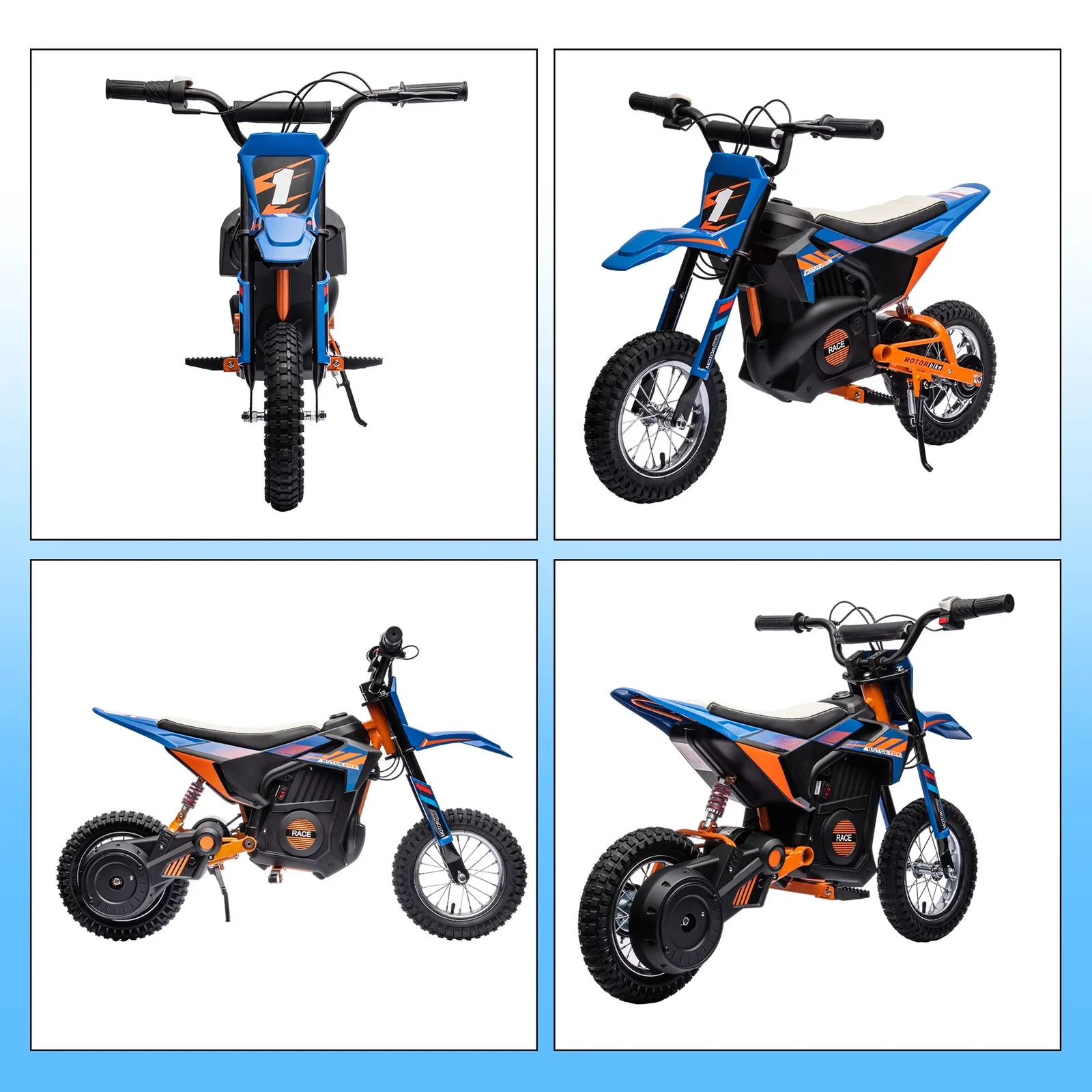 24V Electric Dirt Bike for Kids with 250W Motor - Image 4