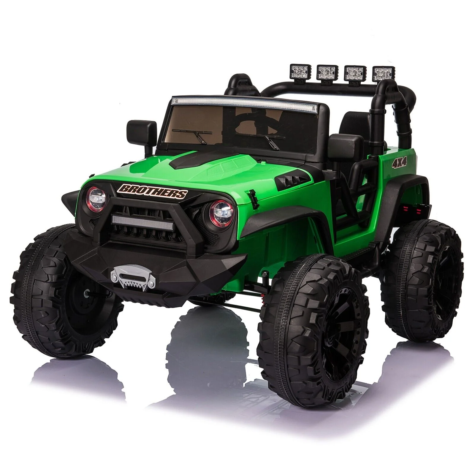 24V Remote Control Electric Ride-On Truck for Kids - Battery Powered Wheels - Image 3