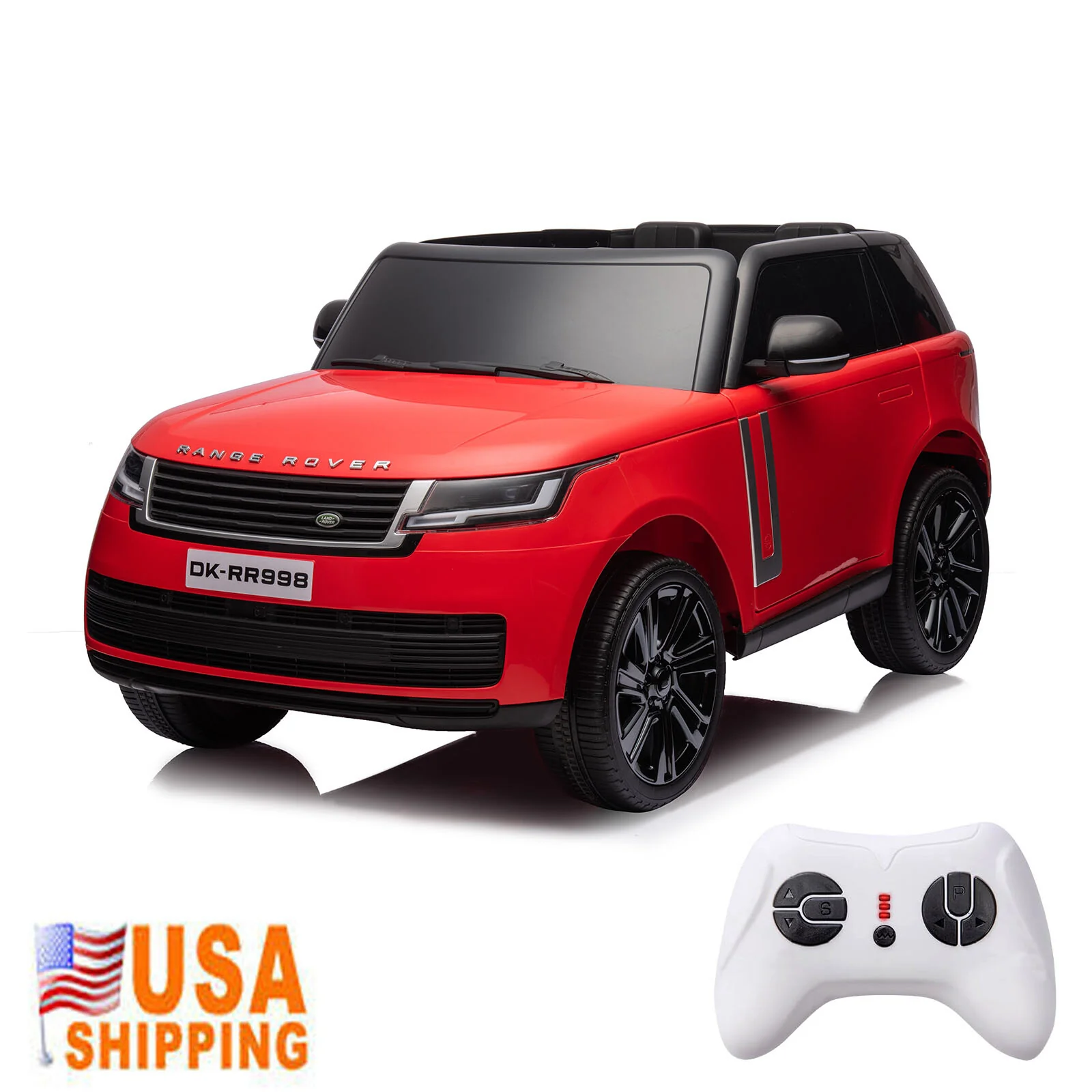 24V Electric 2-Seater Ride-On Car for Kids with Remote Control and LED Lights - Image 2