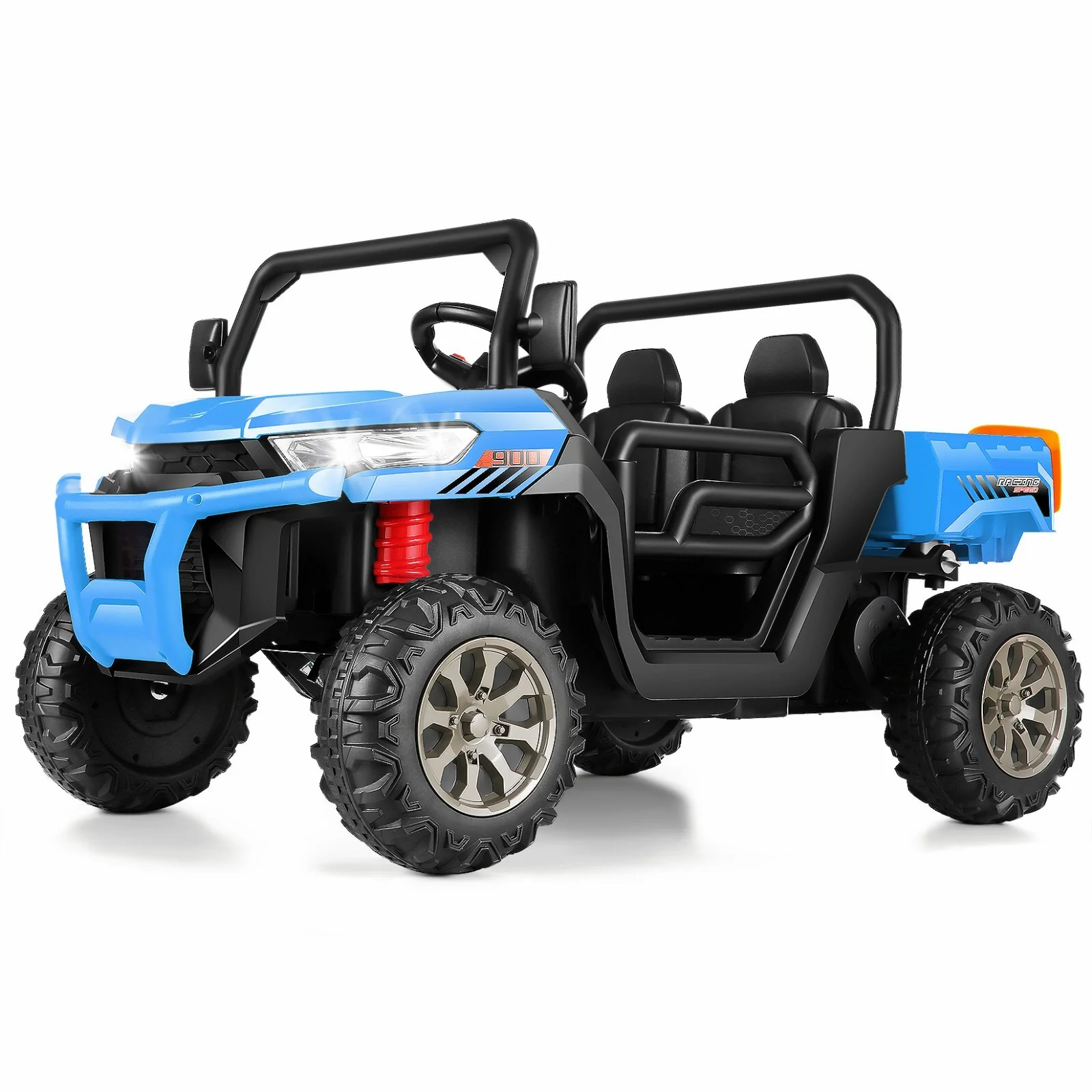 24V Electric 2-Seater Ride-On Dump Truck for Kids with Remote Control - Image 19
