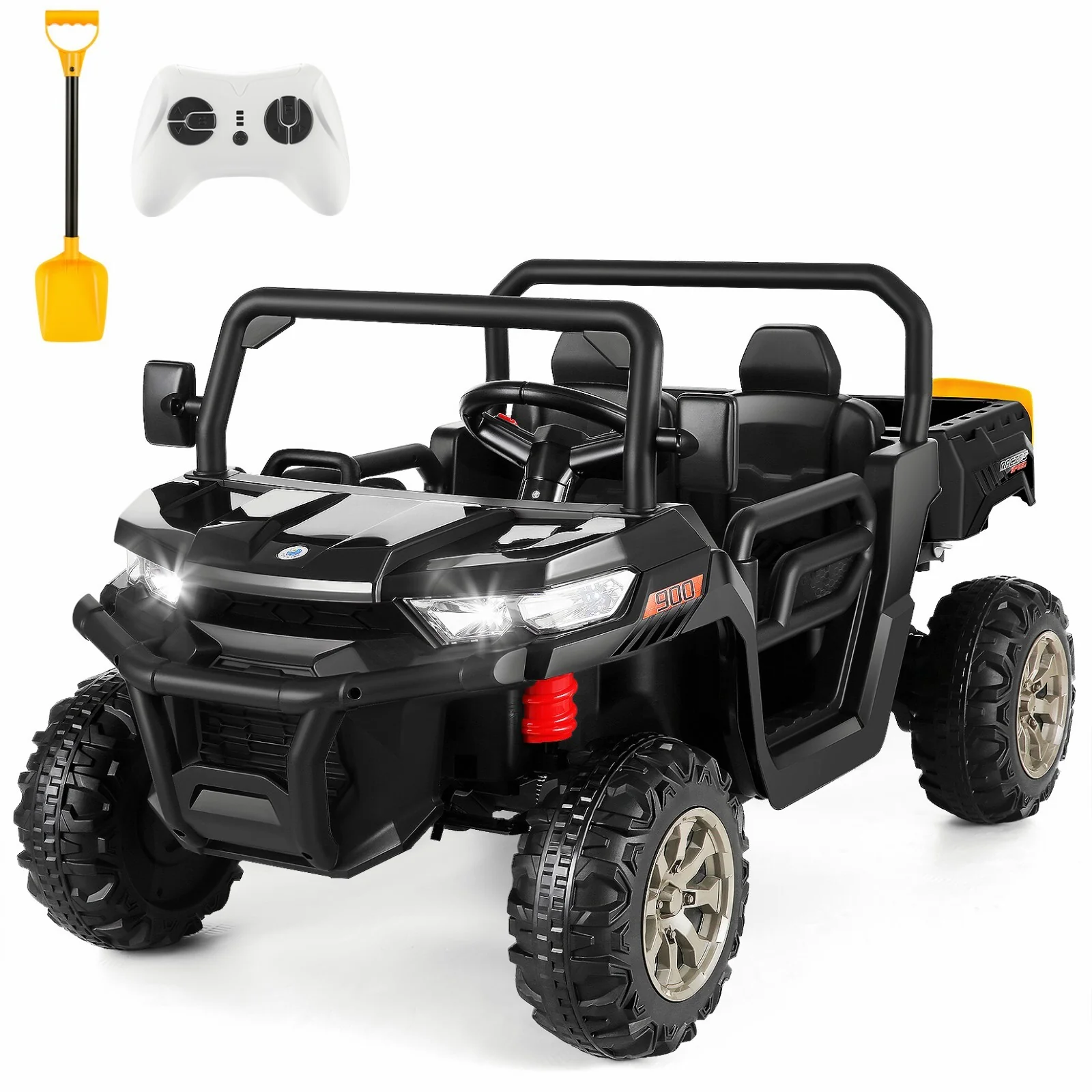 24V Electric 2-Seater Ride-On Dump Truck for Kids with Remote Control - Image 3