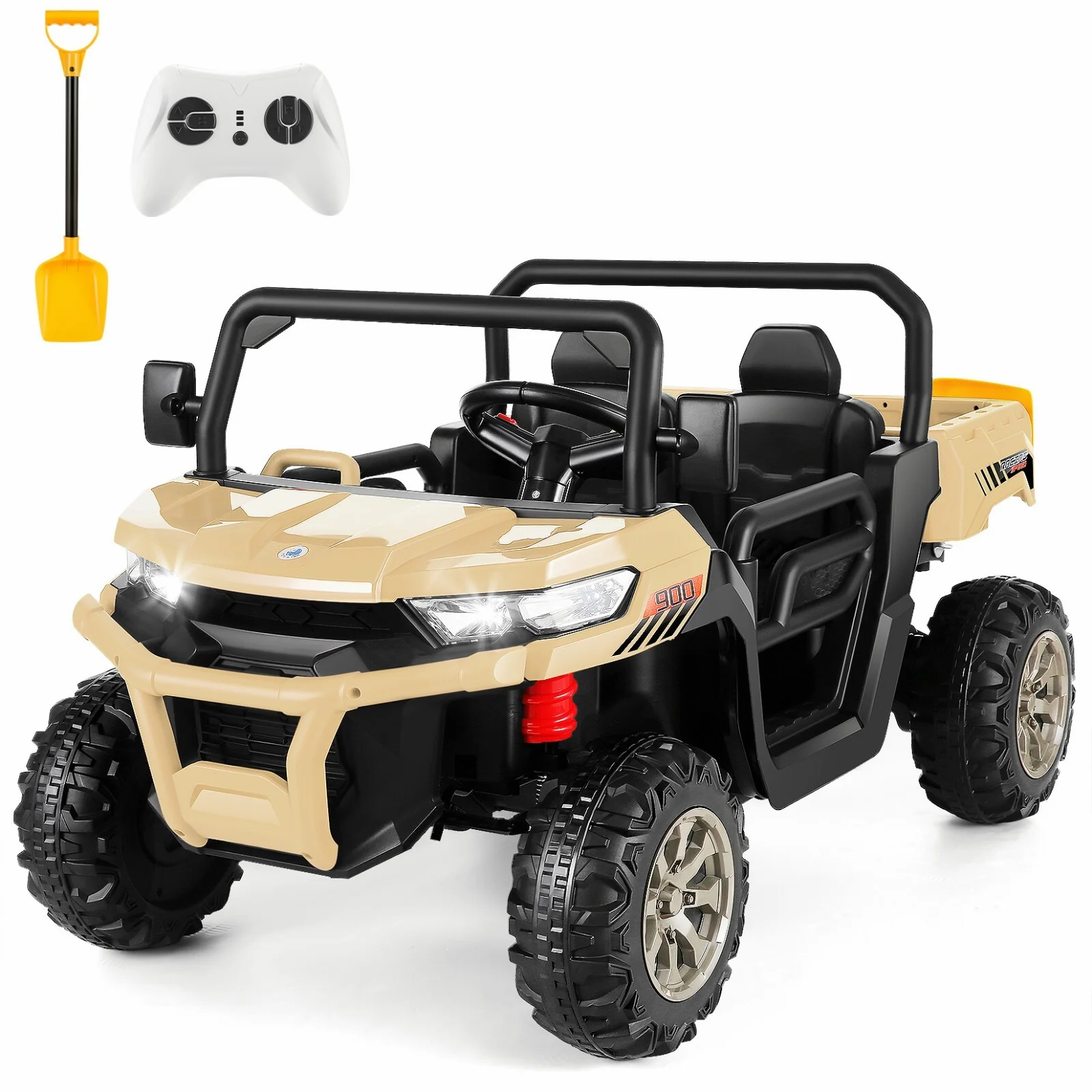 24V Electric 2-Seater Ride-On Dump Truck for Kids with Remote Control - Image 8