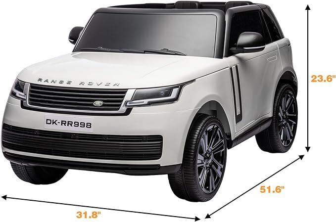 24V 2-Seater Licensed Land Rover Electric Ride-On Car for Kids - Image 6