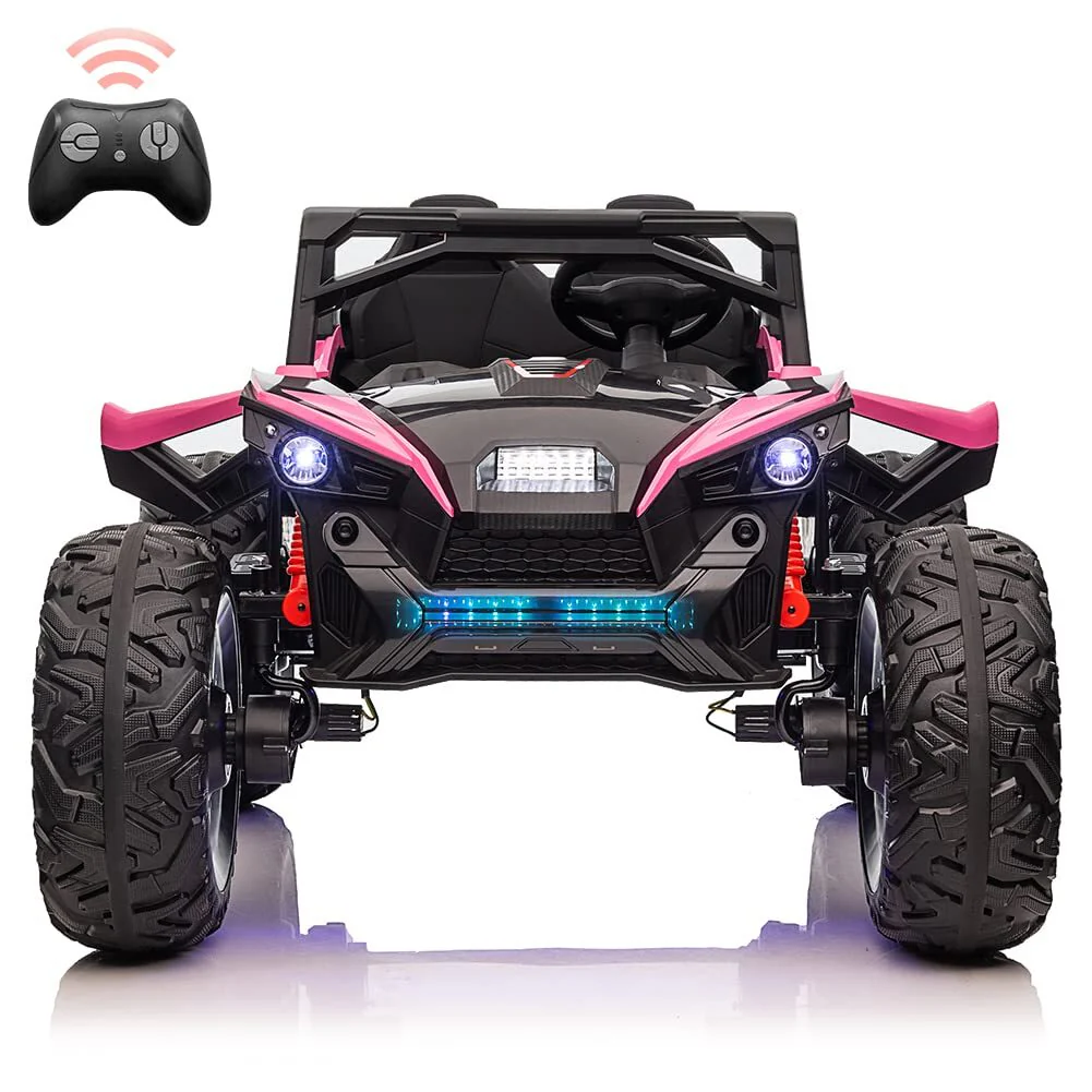 24V Electric 2-Seater Ride-On Truck for Kids Ages 3-8 with Remote Control - Image 7