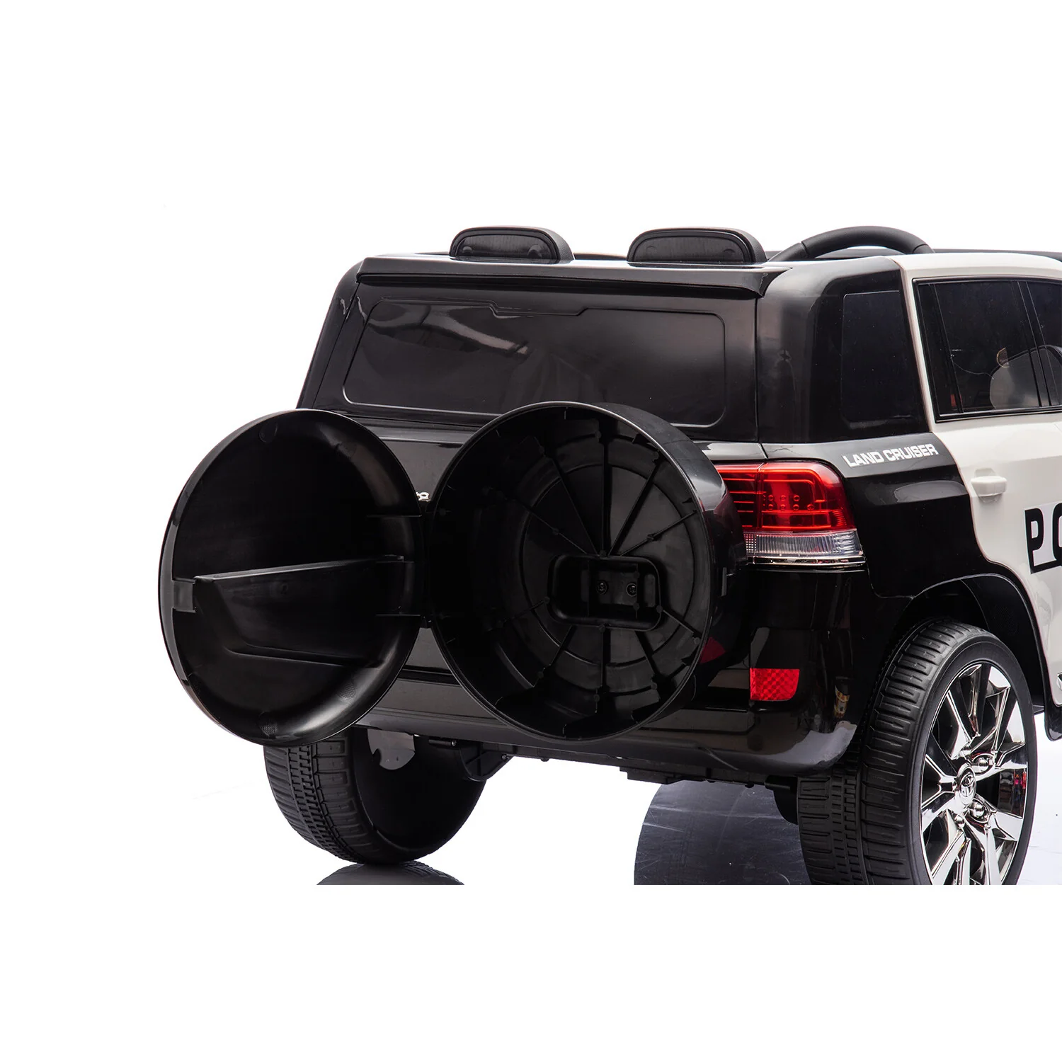 24V Electric Ride-On Police Car for Kids with Remote Control and Battery Powered - Image 10