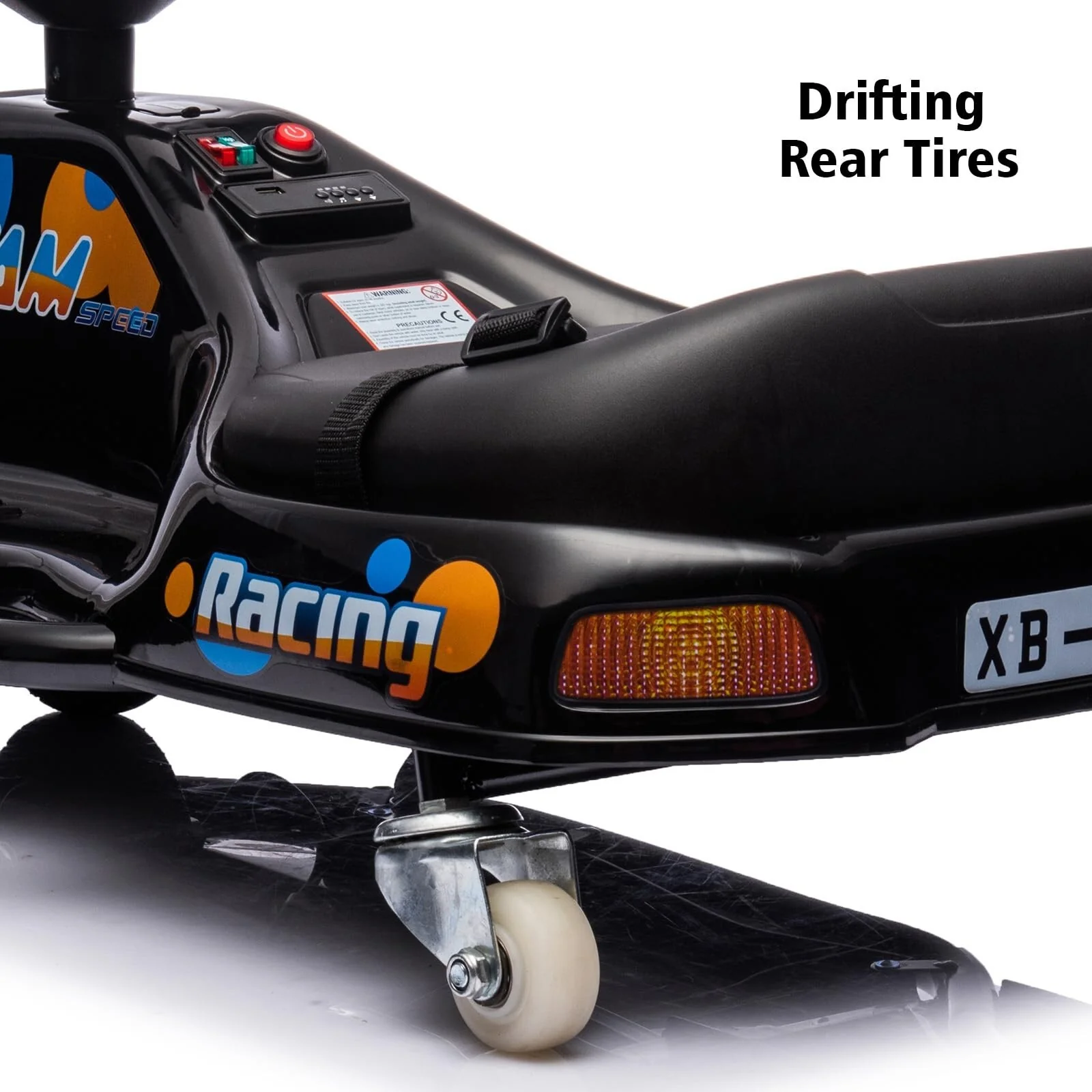 24V Battery-Powered Electric Drift Ride-On Go-Kart Toy for Kids - Image 12