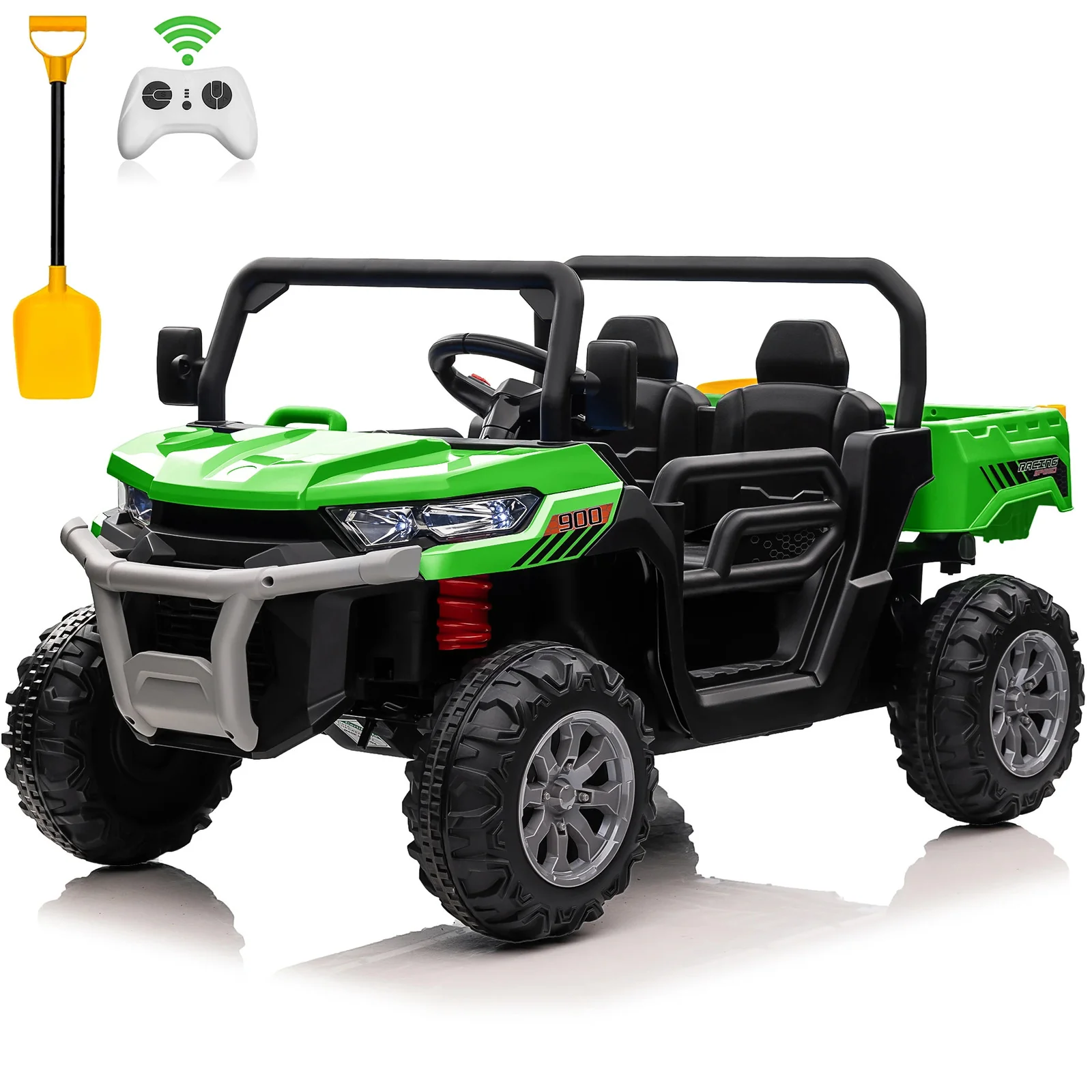 24V Electric Ride-On Dump Truck for Kids, 2-Seater UTV with 2.4G Remote Control, 4-Wheel Drive - Image 13