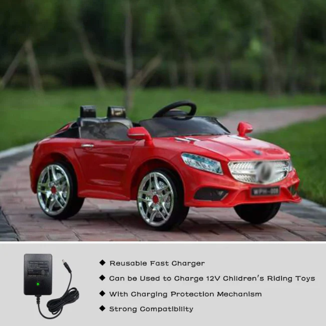 24V Ride On Kids Car Battery Charger with Charging Indicator (Black) - Image 22