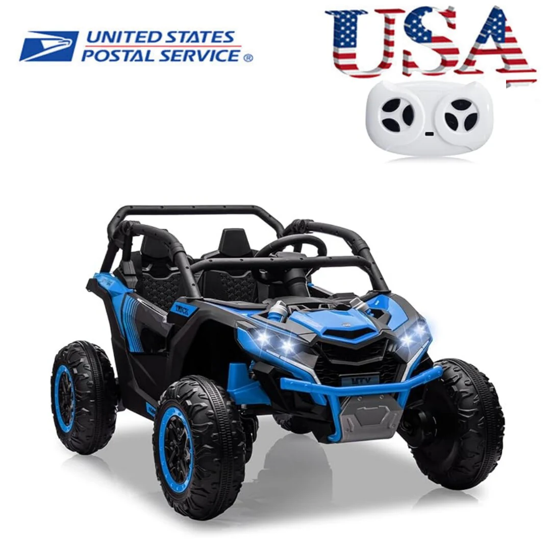 24V Ride-On Toy for Big Kids with Remote Control, 4-Wheel Electric Vehicle, Bluetooth Music - Image 4