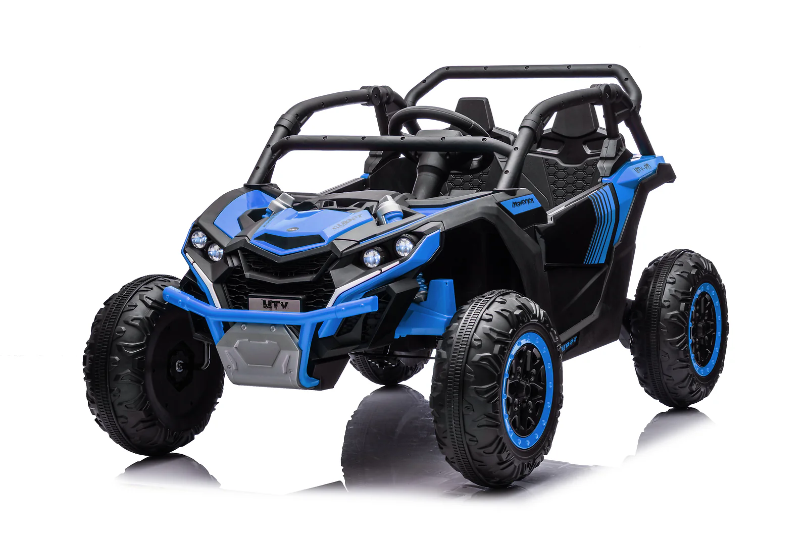24V Ride-On Toy for Big Kids with Remote Control, 4-Wheel Electric Vehicle, Bluetooth Music - Image 6