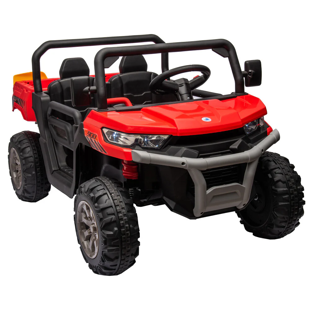 24V 2-Seater Ride-On UTV Truck with Dual 200W Motors for Kids - Image 9