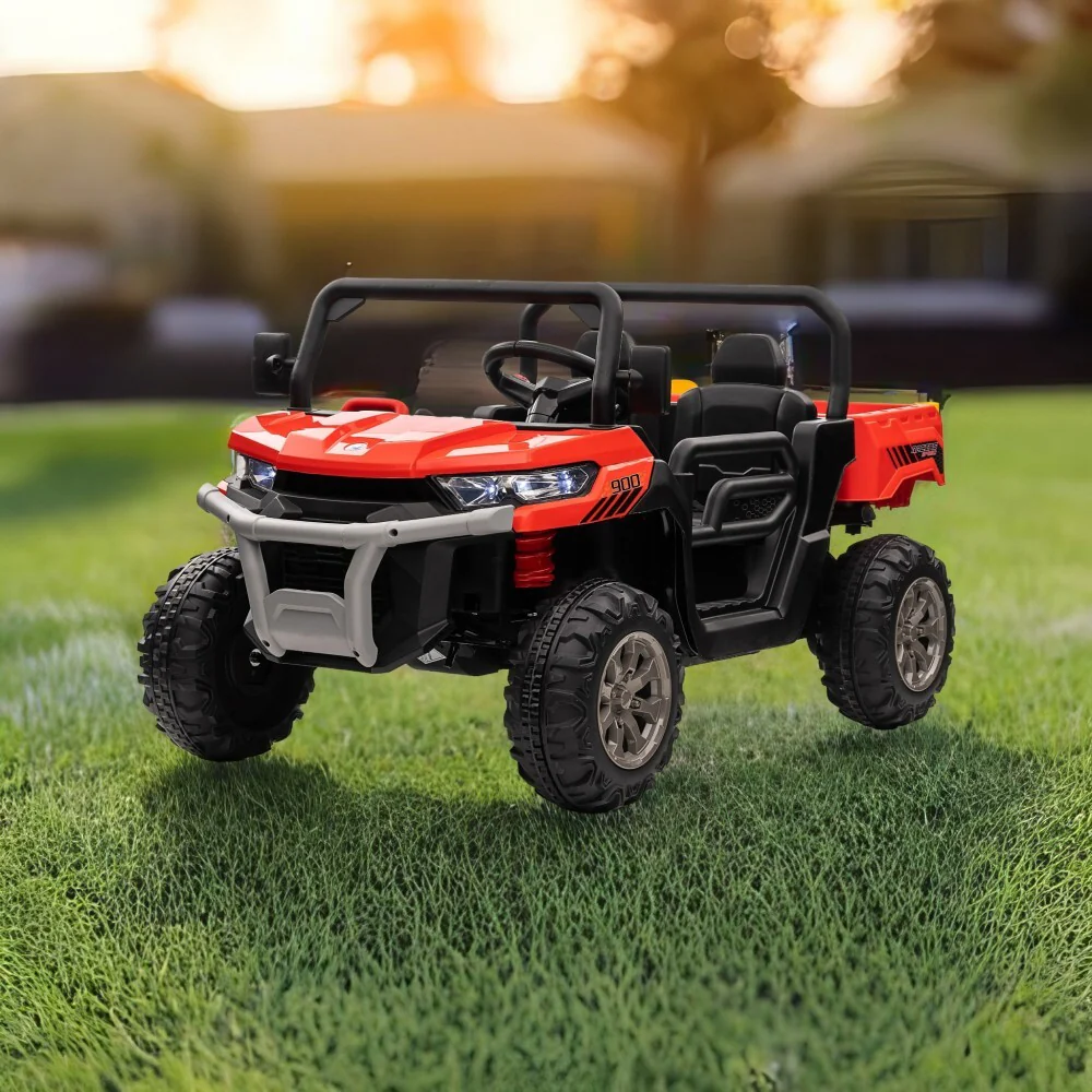 24V 2-Seater Ride-On UTV Truck with Dual 200W Motors for Boys and Girls - Image 13