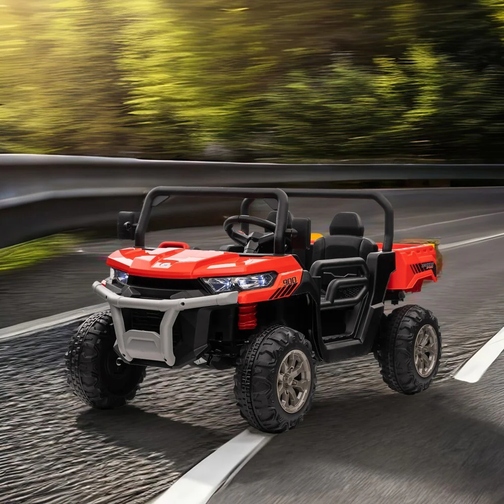 24V 2-Seater Ride-On UTV Truck with Dual 200W Motors for Boys and Girls - Image 14