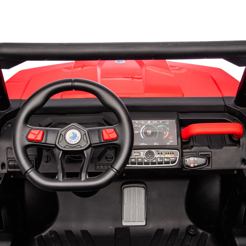 24V 2-Seater Ride-On UTV Truck with Dual 200W Motors for Boys and Girls - Image 25