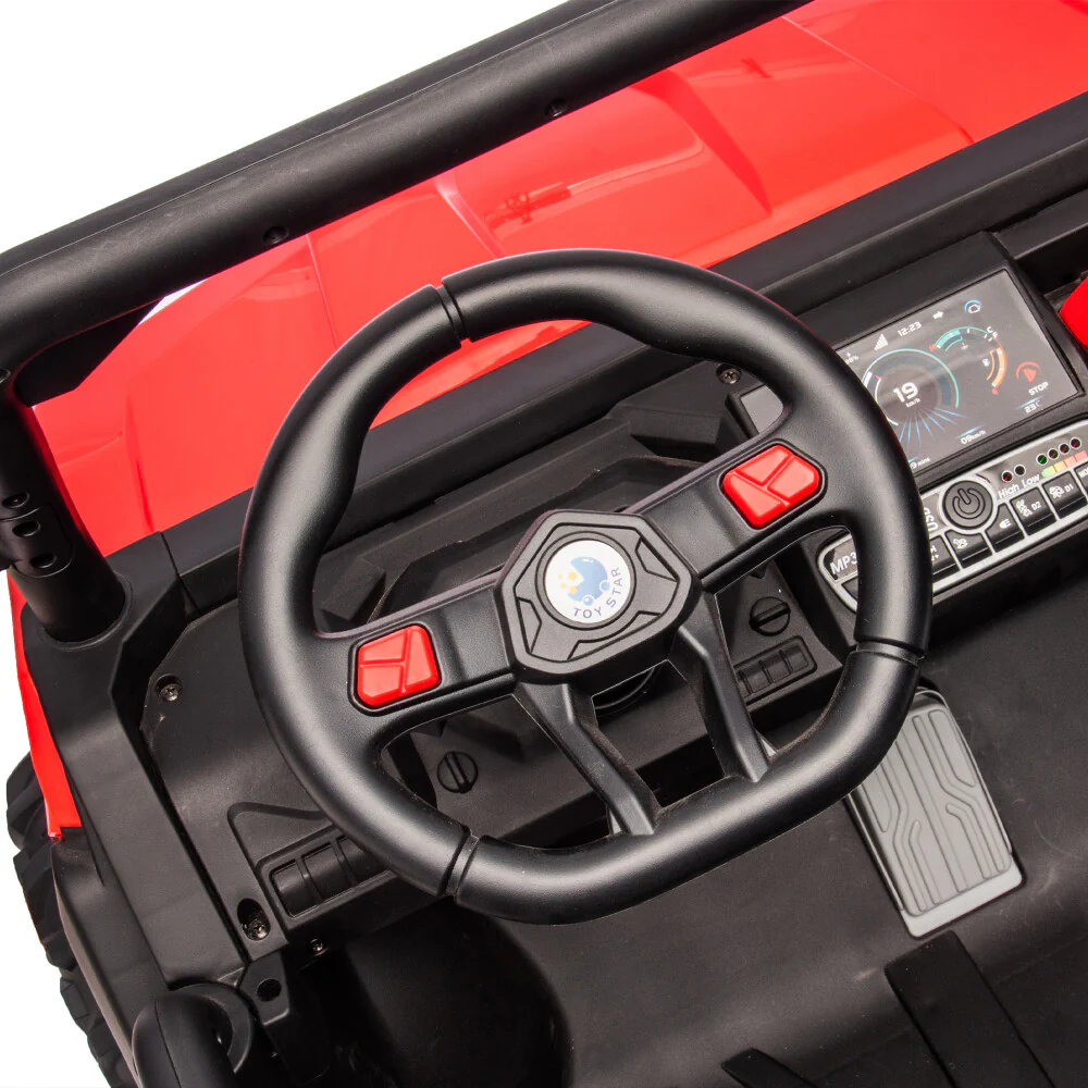 24V 2-Seater Ride-On UTV Truck with Dual 200W Motors for Boys and Girls - Image 26