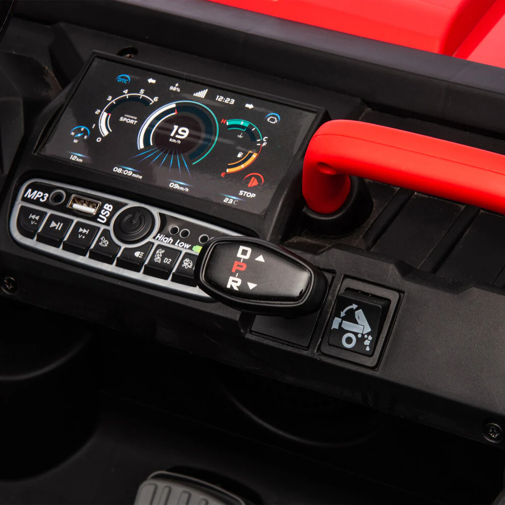 24V 2-Seater Ride-On UTV Truck with Dual 200W Motors for Boys and Girls - Image 35