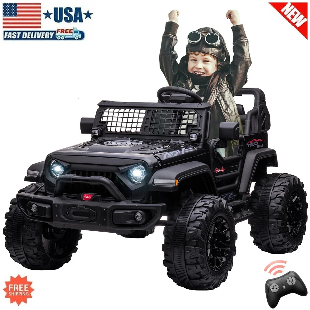 24V Electric Ride-On Truck Car with Parent Remote Control for Kids - Image 12