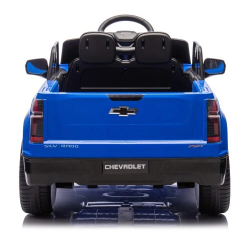 24V Licensed Silverado Electric Ride-On Truck with Remote Control for Toddlers and Kids - Image 19