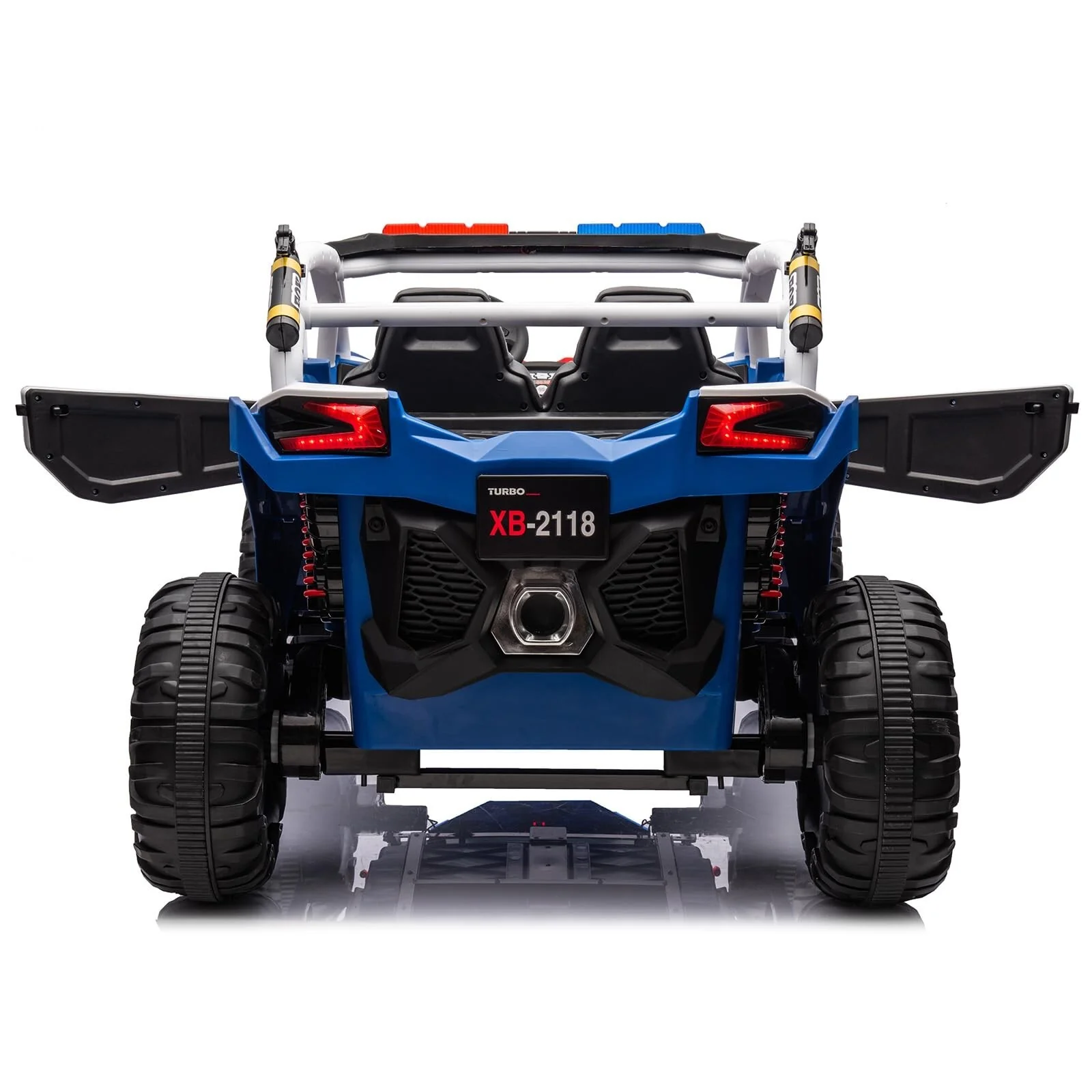 24V Ride-On 4WD Electric UTV Car with 2 Leather Seats - Image 17