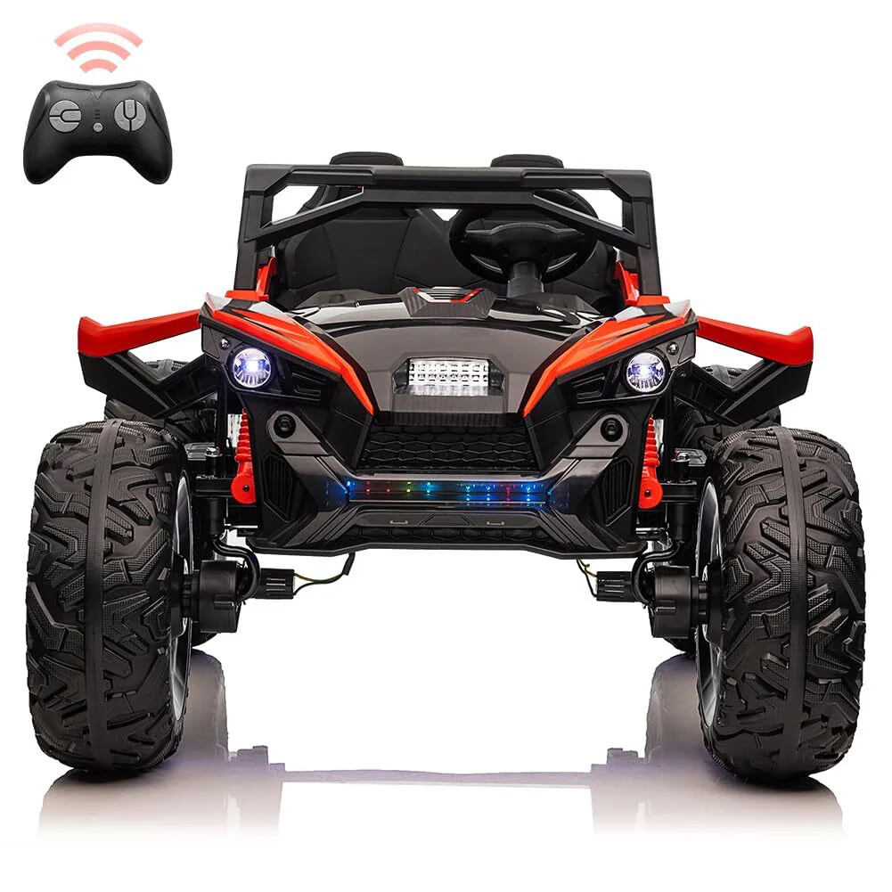 24V Electric Ride-On UTV Car for Kids with 2 Seats, LED Lights, Music, and Remote Control - Image 17
