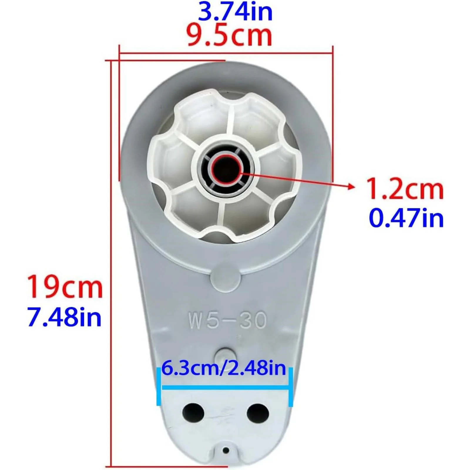 280W High-Speed 24V RS775 Motor Gearbox for Kids Electric Ride-On Vehicles - Image 14