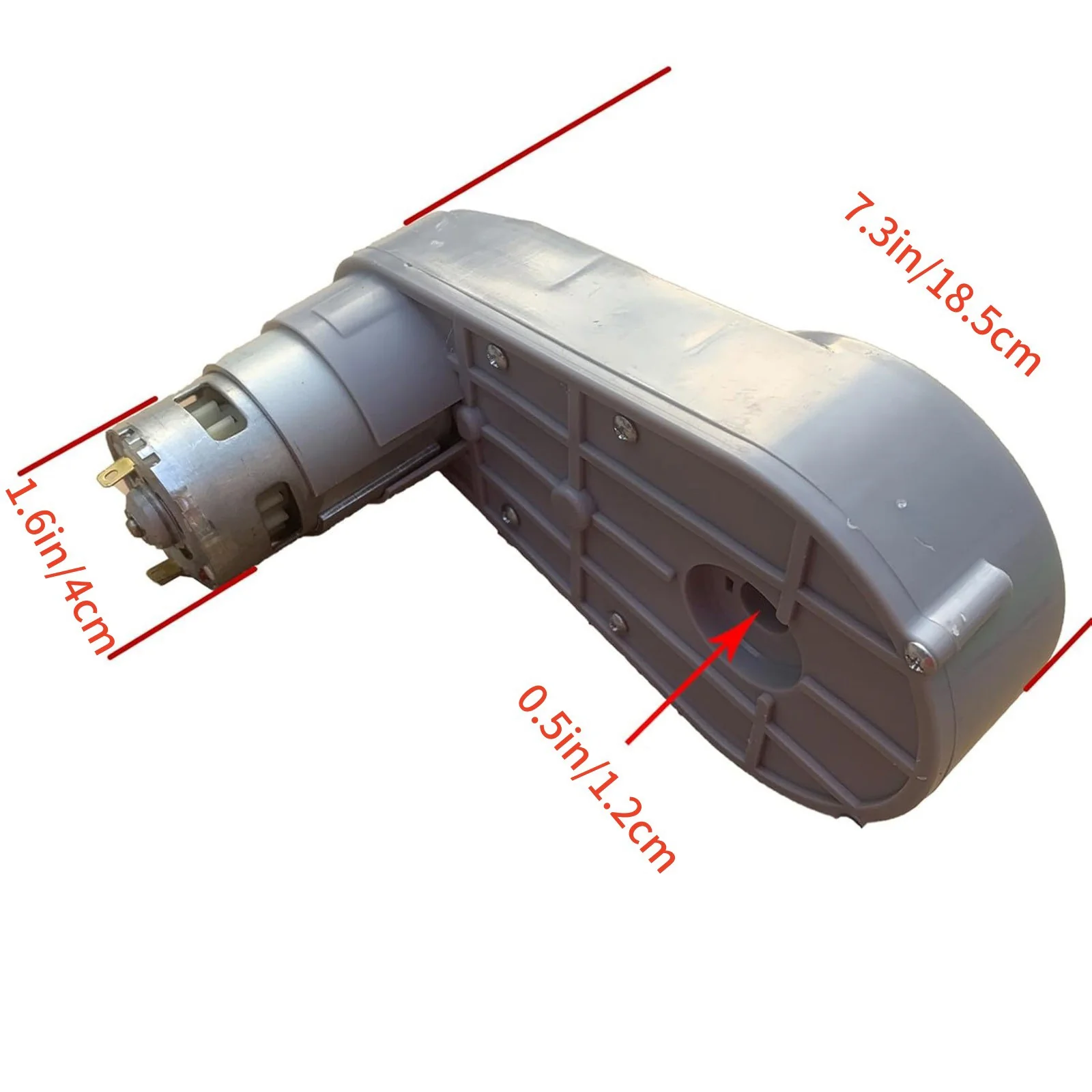 24V RS775 High-Performance Motor Gearbox 280W for Children's Electric Ride-On Cars - Image 13