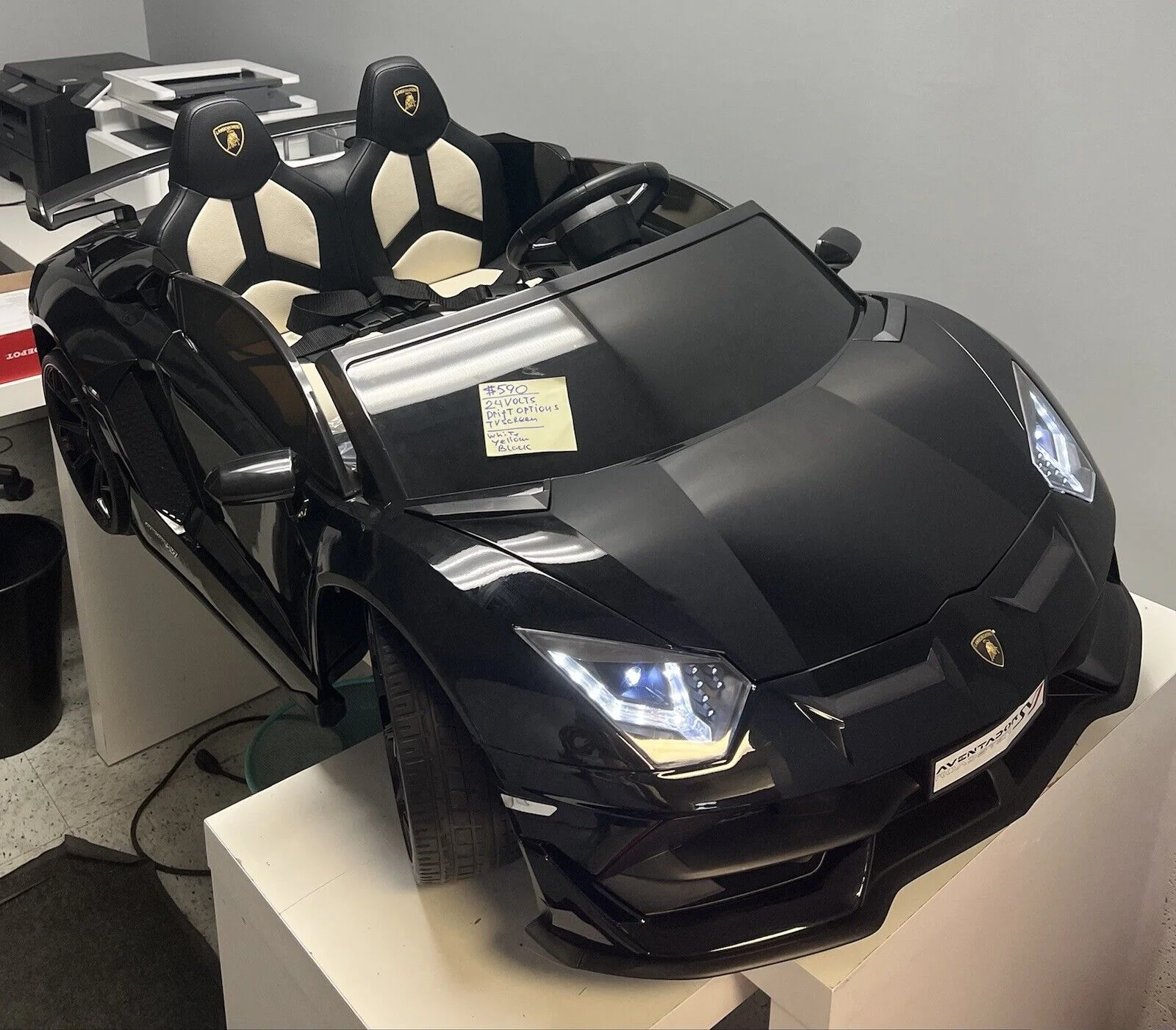 24v Two Seater Children's Electric Car with Remote Control - Image 8