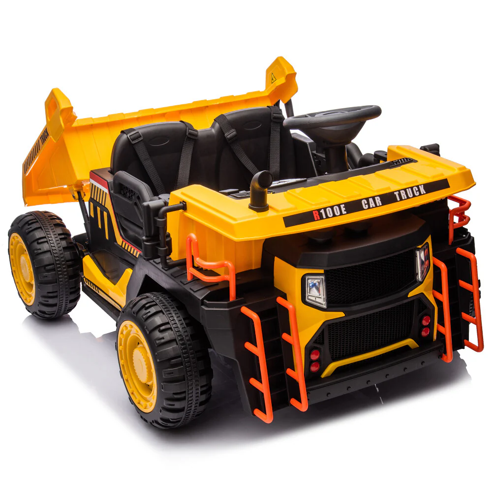 24V Two-Seater Kids Electric Ride-On Car with Parental Remote Control and 19.7in Wide Seats - Image 22