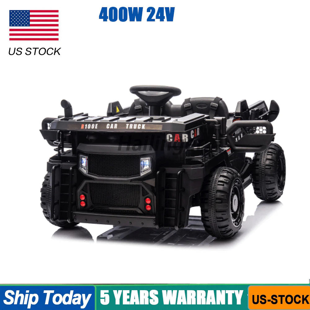 24V Two-Seater Kids Electric Ride-On Car with Parental Remote Control and 19.7-inch Wide Seat - Image 13