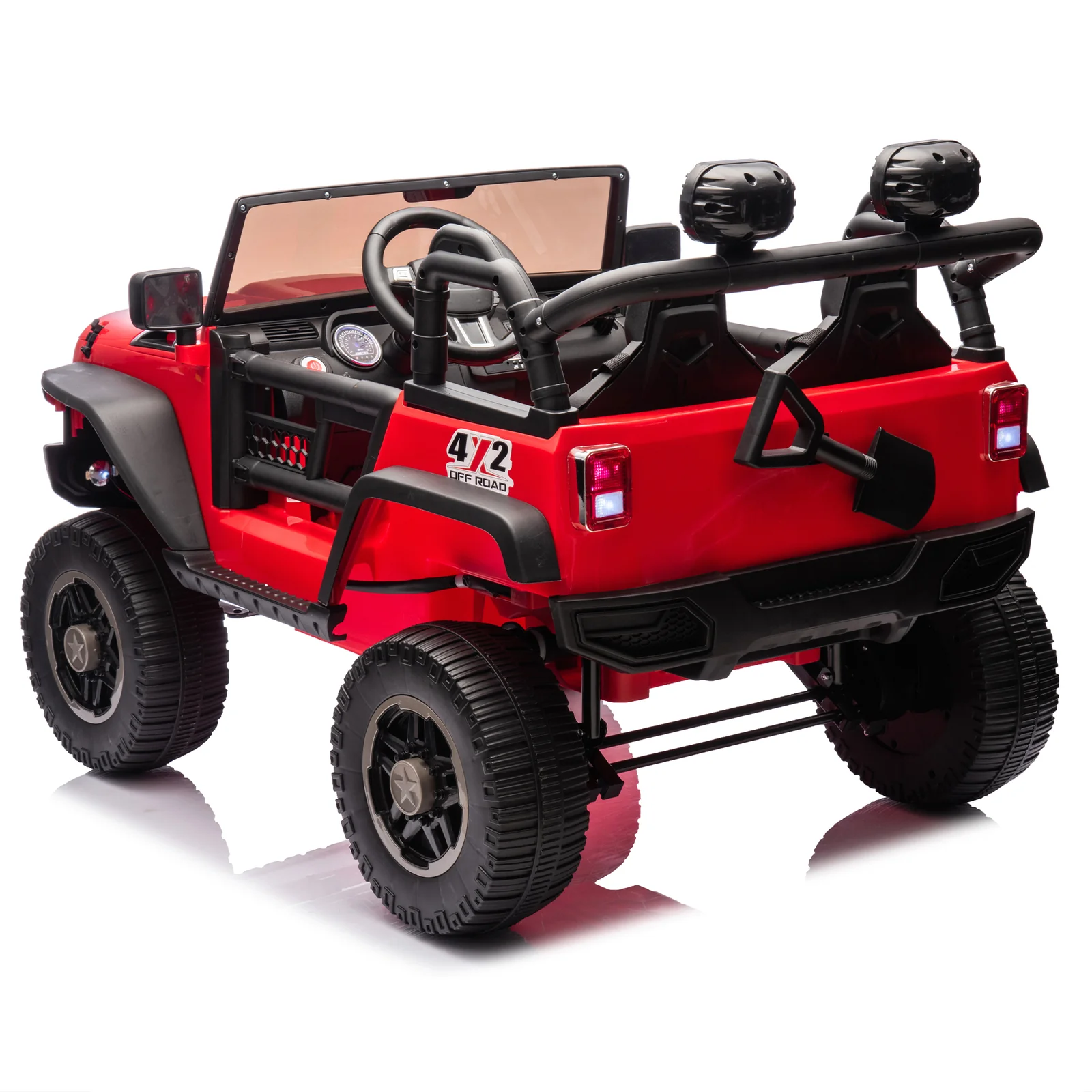 24V Two-Seater Kids Ride-On Truck Car with Parental Remote Control 200W x 2 - Image 11