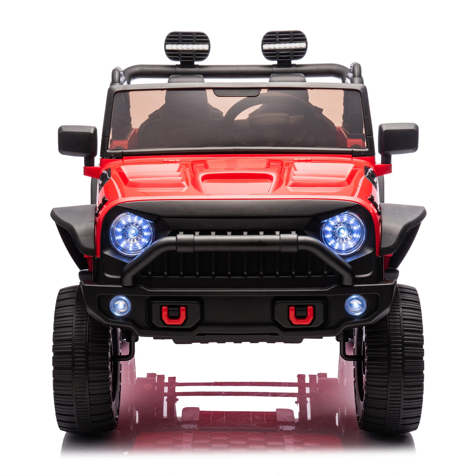 24V Two-Seater Kids Ride-On Truck with Parent Remote Control and Dual 200W Motors - Image 9