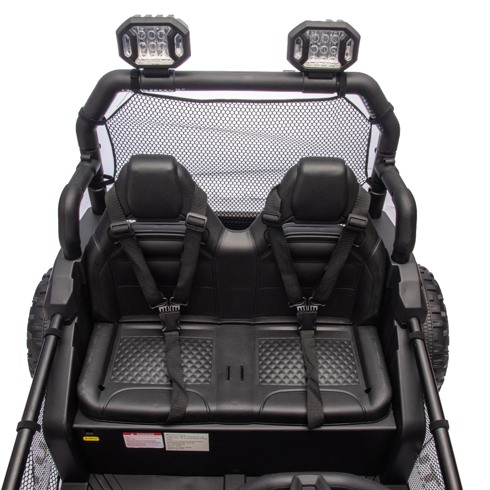 24V Two-Seater Kids Ride-On UTV with Parental Control, 400W High-Power Four-Wheel Drive - Image 14
