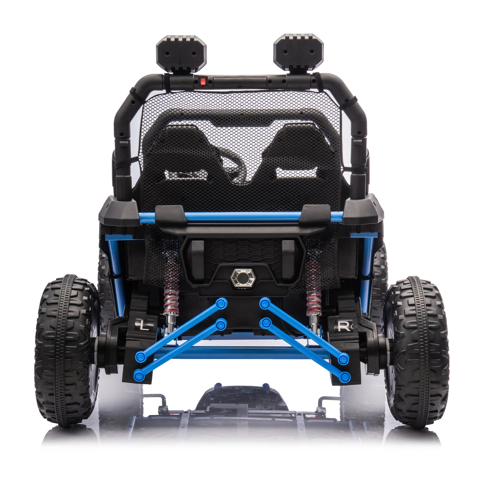 24V Two-Seater Kids Ride-On UTV with Parental Control and 400W Motor, Four-Wheel Drive - Image 11
